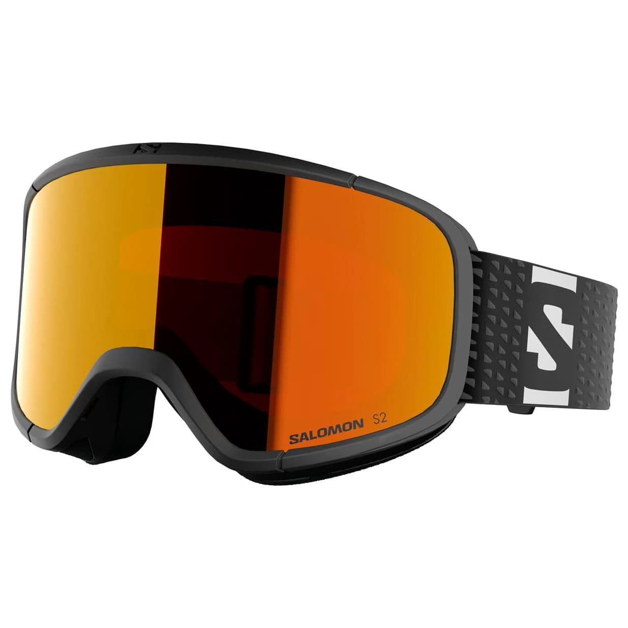 Детска ски маска Salomon Kid's Lumi Cat. 2 Ski goggles - Black / Mid Red