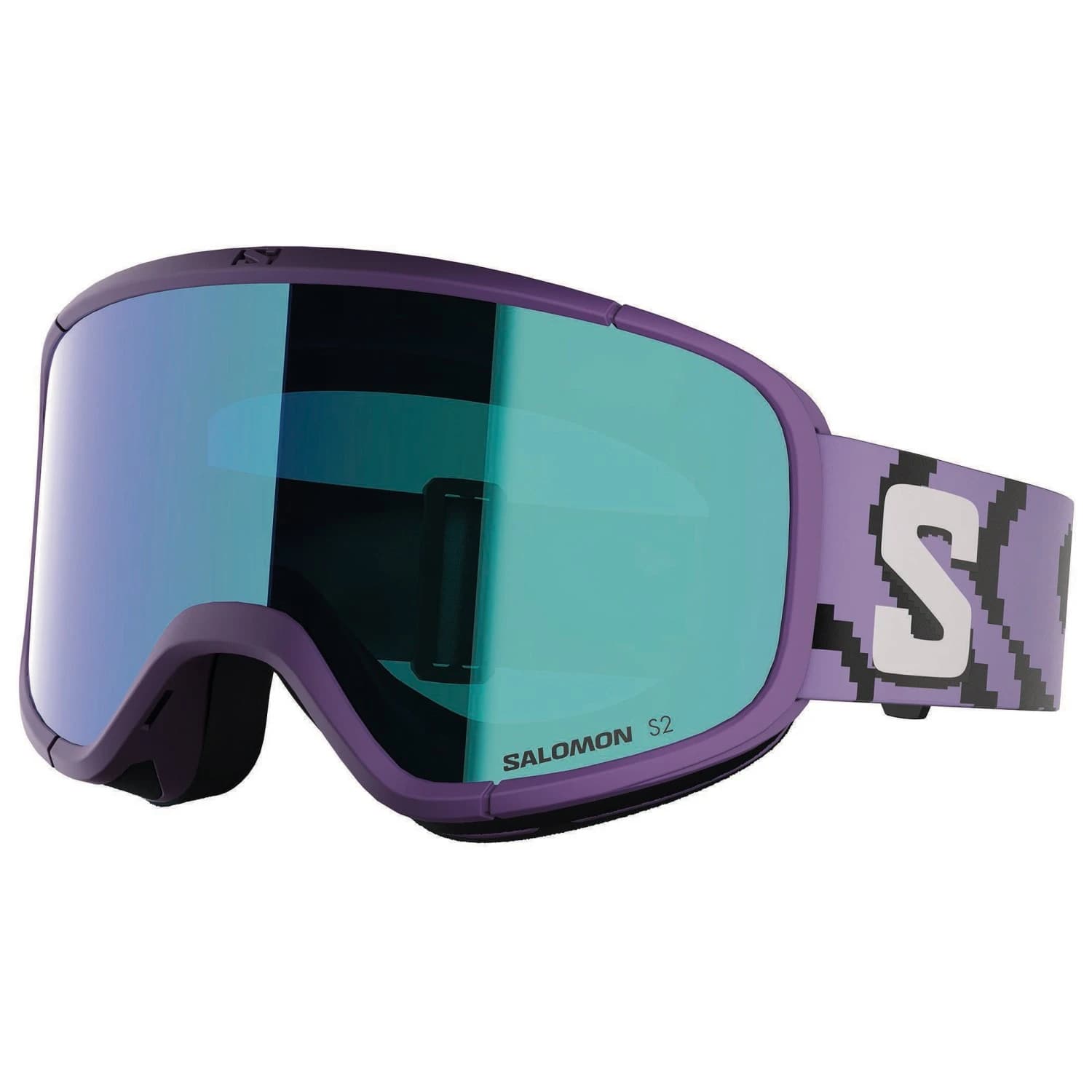 Детска ски маска Salomon Kid's Lumi Cat. 2 Ski goggles - Pansy / Mid Blue