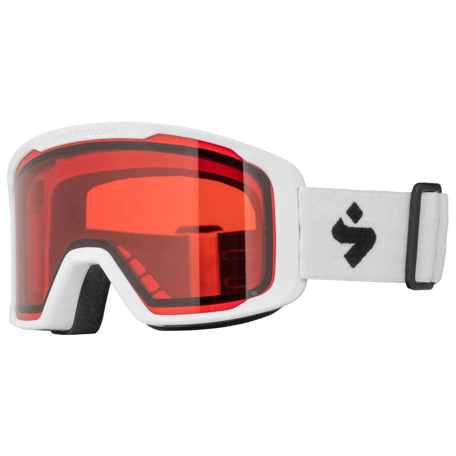 Детска ски маска Sweet protection Kid's Ripley Junior S2 (VLT 23%) Ski goggles - Satin White / White
