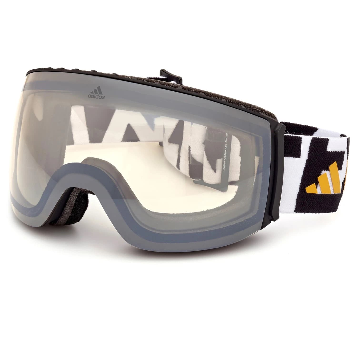 Ски маска Adidas eyewear SP0053 Photochromic Mirror Cat. 1-4 Ski goggles - Black / Brown Mirror