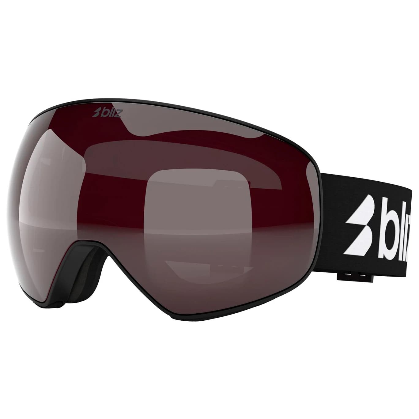 Ски маска Bliz Floz Mirror Cat.2 VLT 25% Ski goggles - Matte Black / Pink with Silver Mirror
