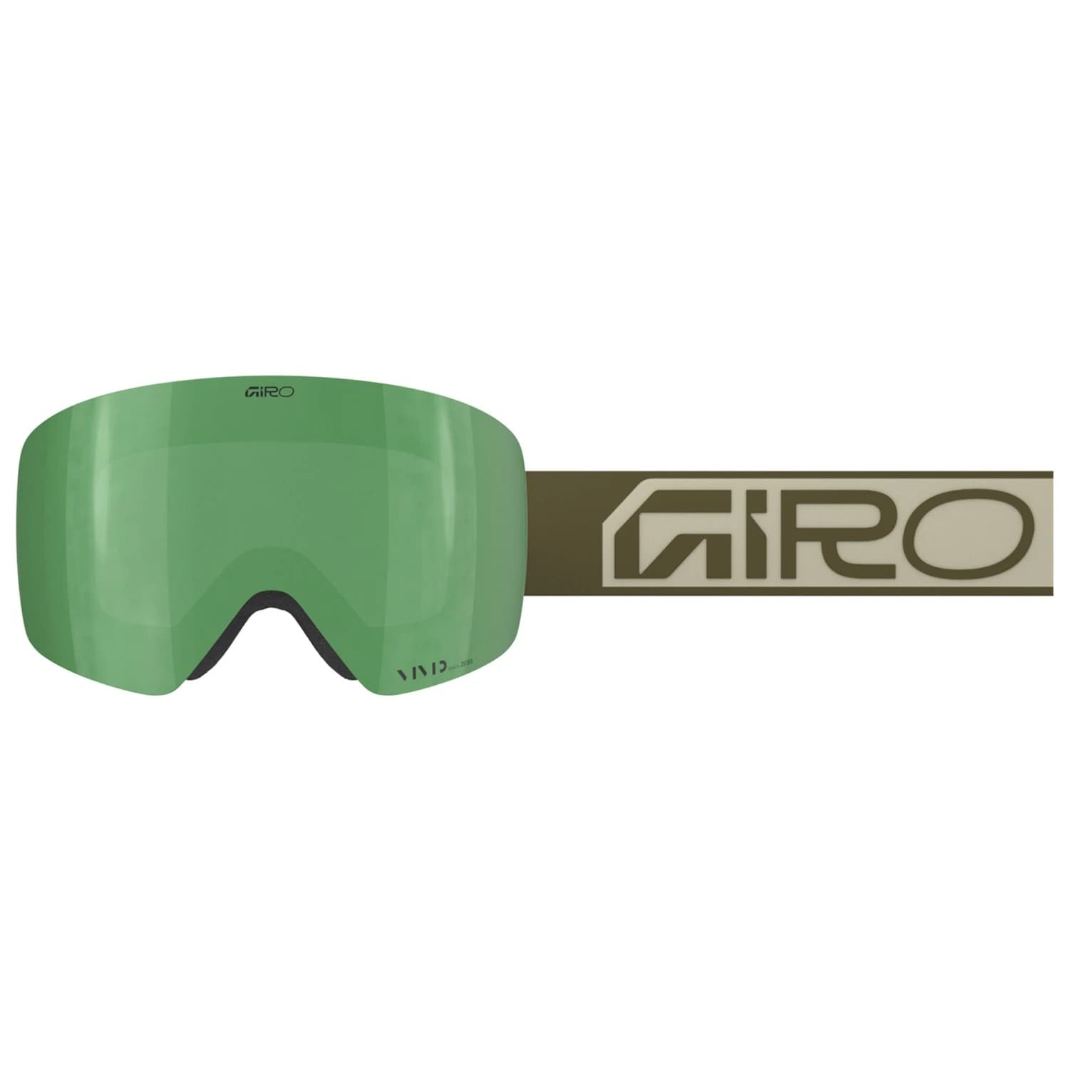 Мъжка ски маска Giro Contour Vivid S3 (VLT 9%)/Vivid S1 (VLT 58%) Ski goggles - Wordmark Stone