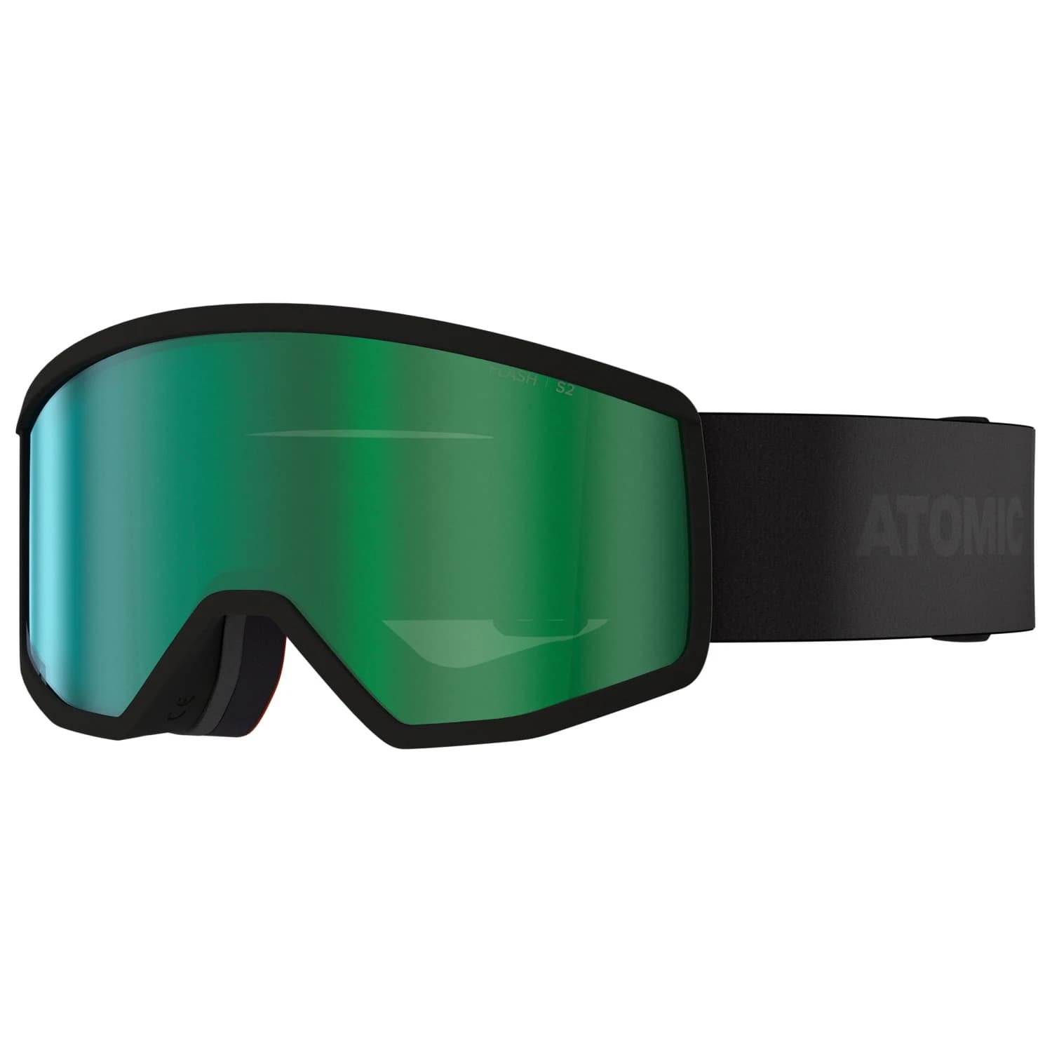 Детска ски маска Atomic Kid's Four Junior XS Flash S2 Ski goggles - Black / Green Flash