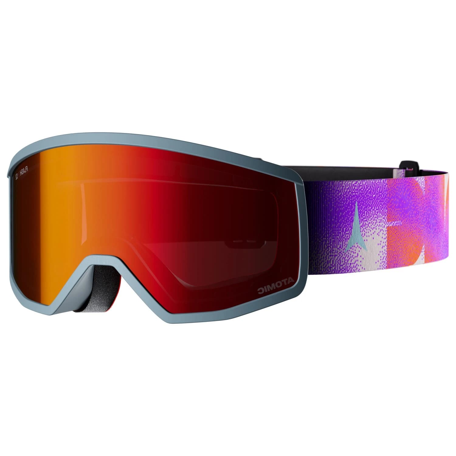 Детска ски маска Atomic Kid's Four Junior XS Flash S2 Ski goggles - Graphic / Glacier / Purple / Orange / Red Flash