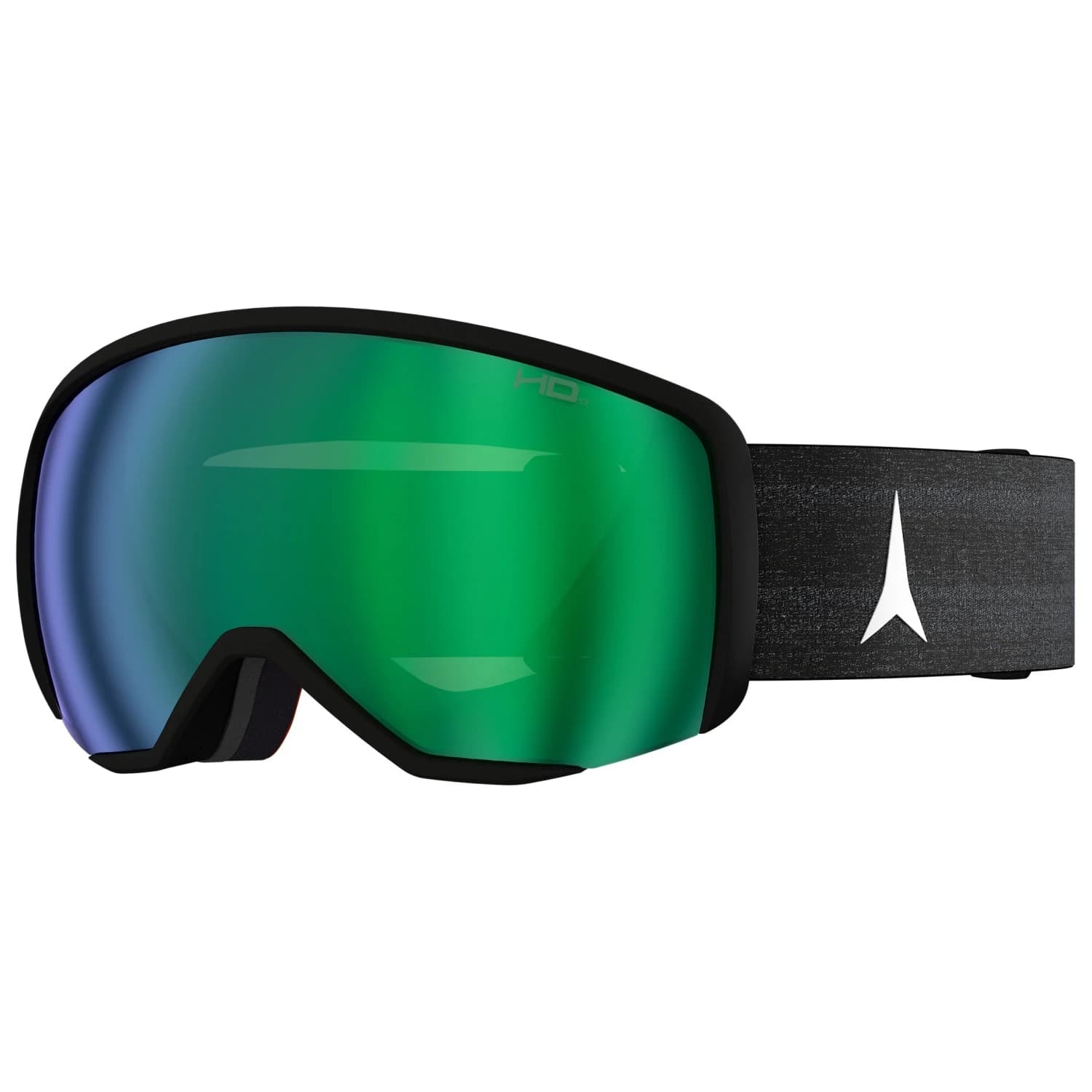 Детска ски маска Atomic Kid's Redster Junior WC S S2 + YEL Blue HD + Clear Ski goggles - Black / Green HD