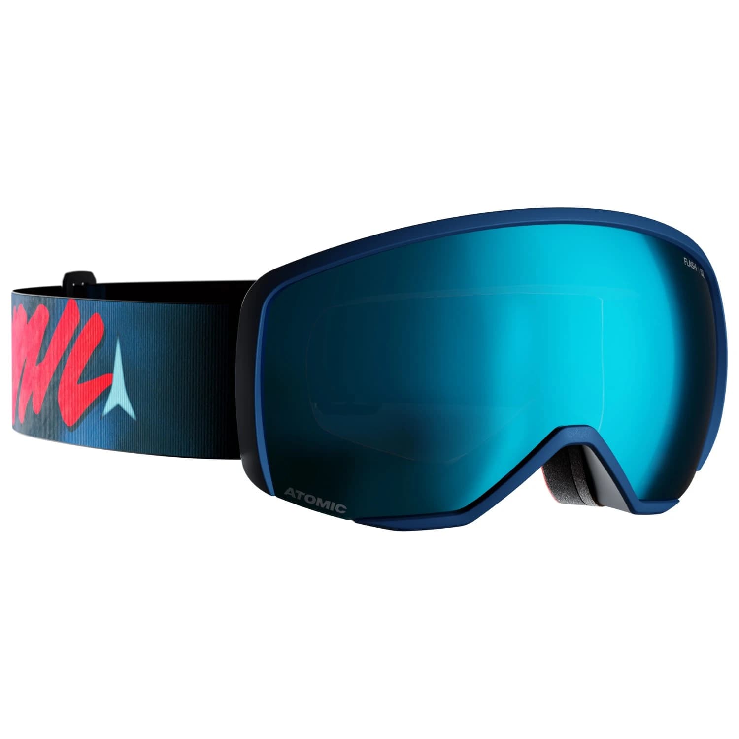 Детска ски маска Atomic Kid's Revent Junior S S2 Flash Ski goggles - Graphic / Ocean / Blue Flash