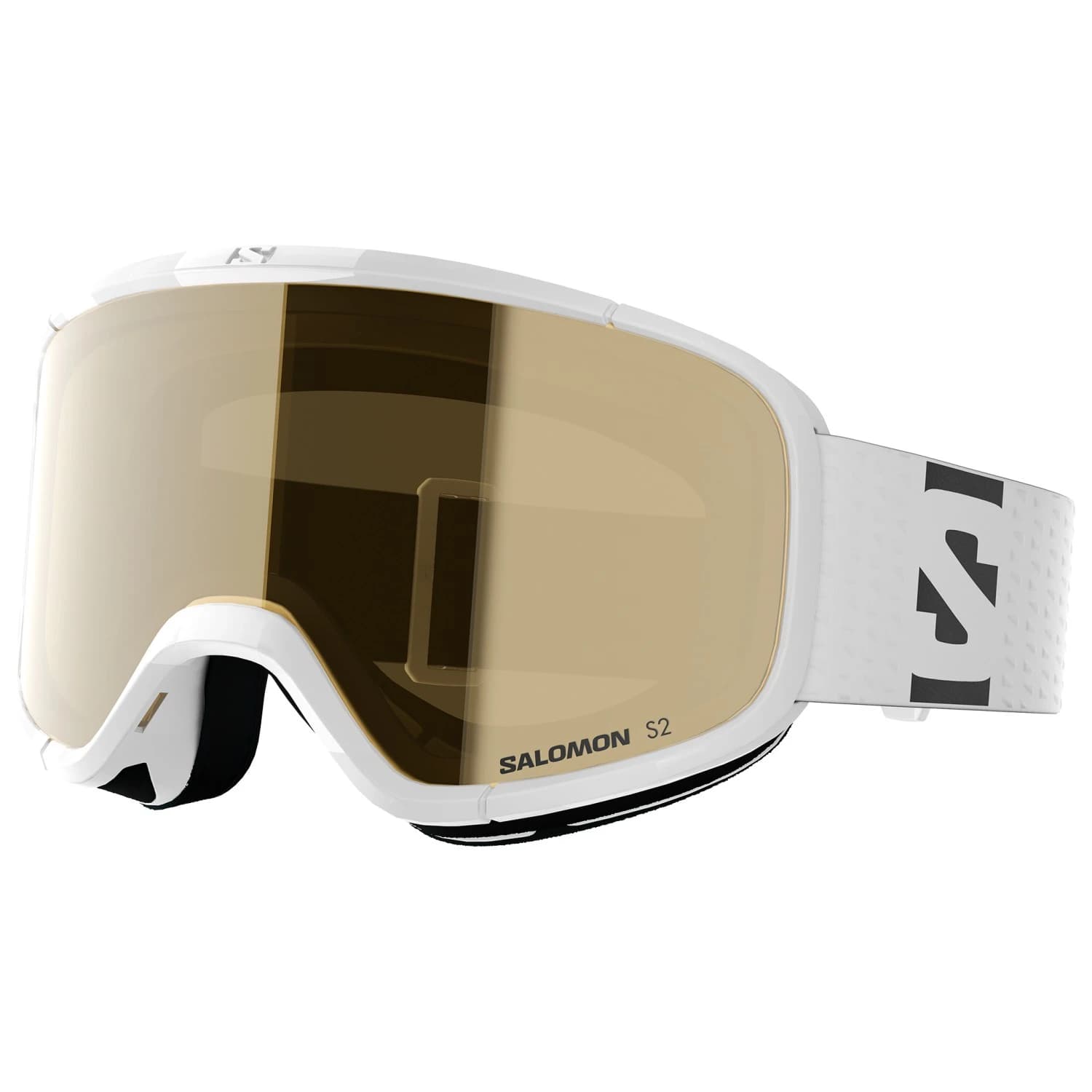 Детска ски маска Salomon Kid's Lumi Access Cat. 2 VLT 25% Ski goggles - White / Gold