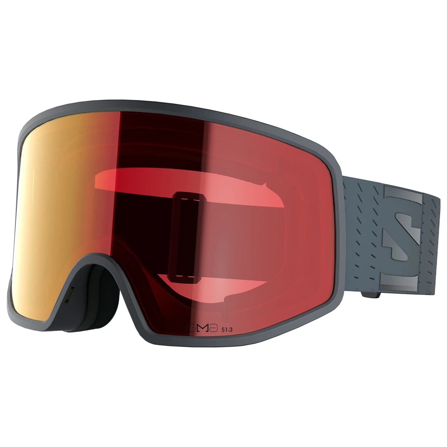 Ски маска Salomon Sentry Pro Sigma Photo Cat. 1-3 VLT 13-55% Ski goggles - Ebony / Poppy Red