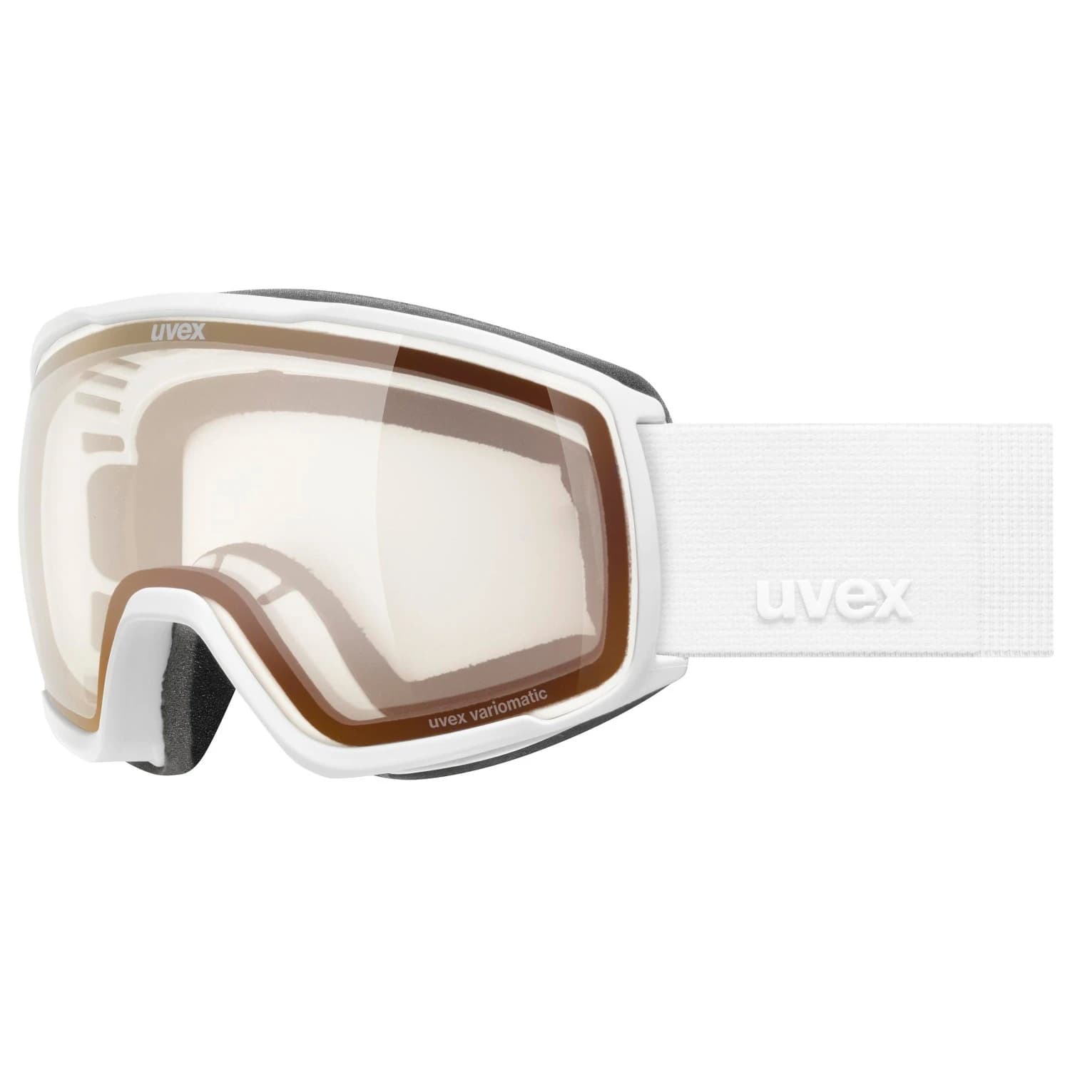 Ски маска Uvex Victorious Pro S V S0-4 (VLT 7-81%) Ski goggles - White Matt / Vario Red Mirror