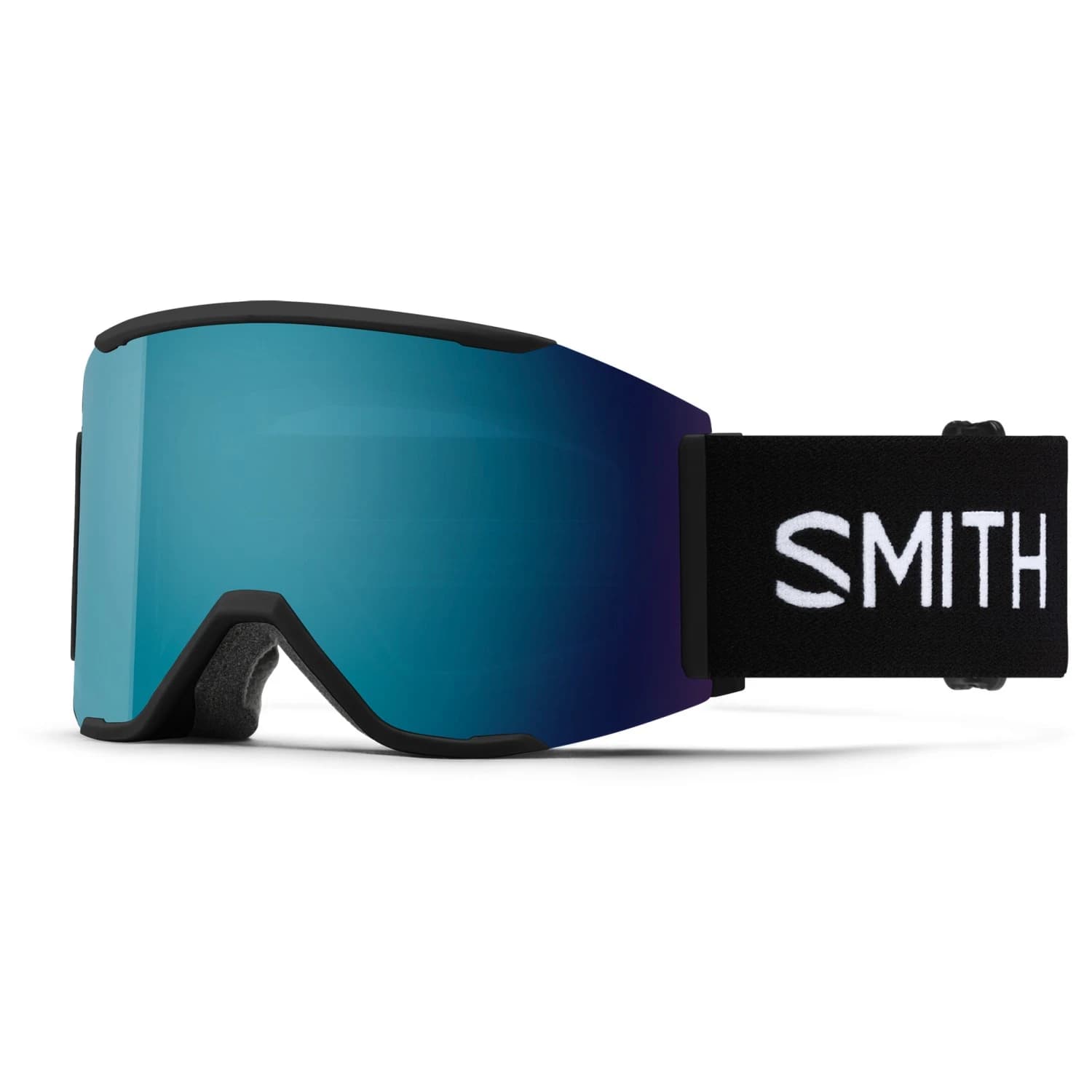 Ски маска Smith Squad Mag ChromaPop Mirror S3 + S1 Ski goggles - Black / Sun Blue + Storm Blue Sensor