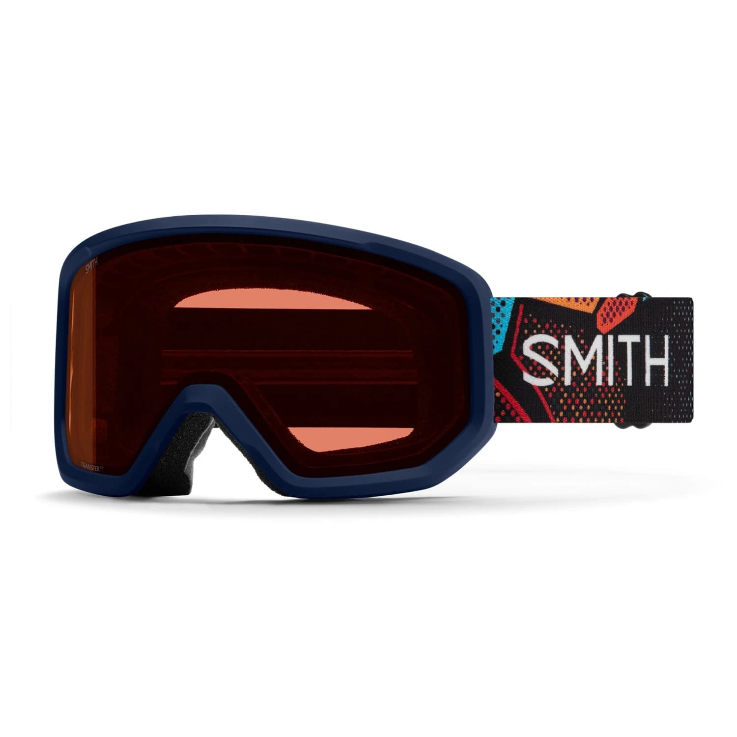 Ски маска Smith Transfer Mirror S2 Ski goggles - Midnight Geo Alpine / RC36 Rose Copper