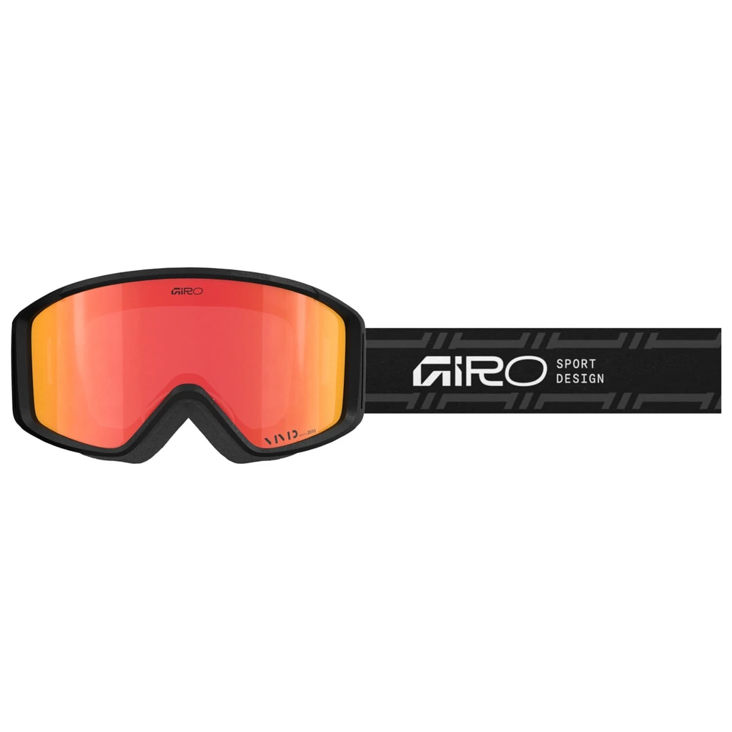 Ски маска Giro Index 2.0 Vivid S2 Ski goggles - Stacked Black / Vivid Ember