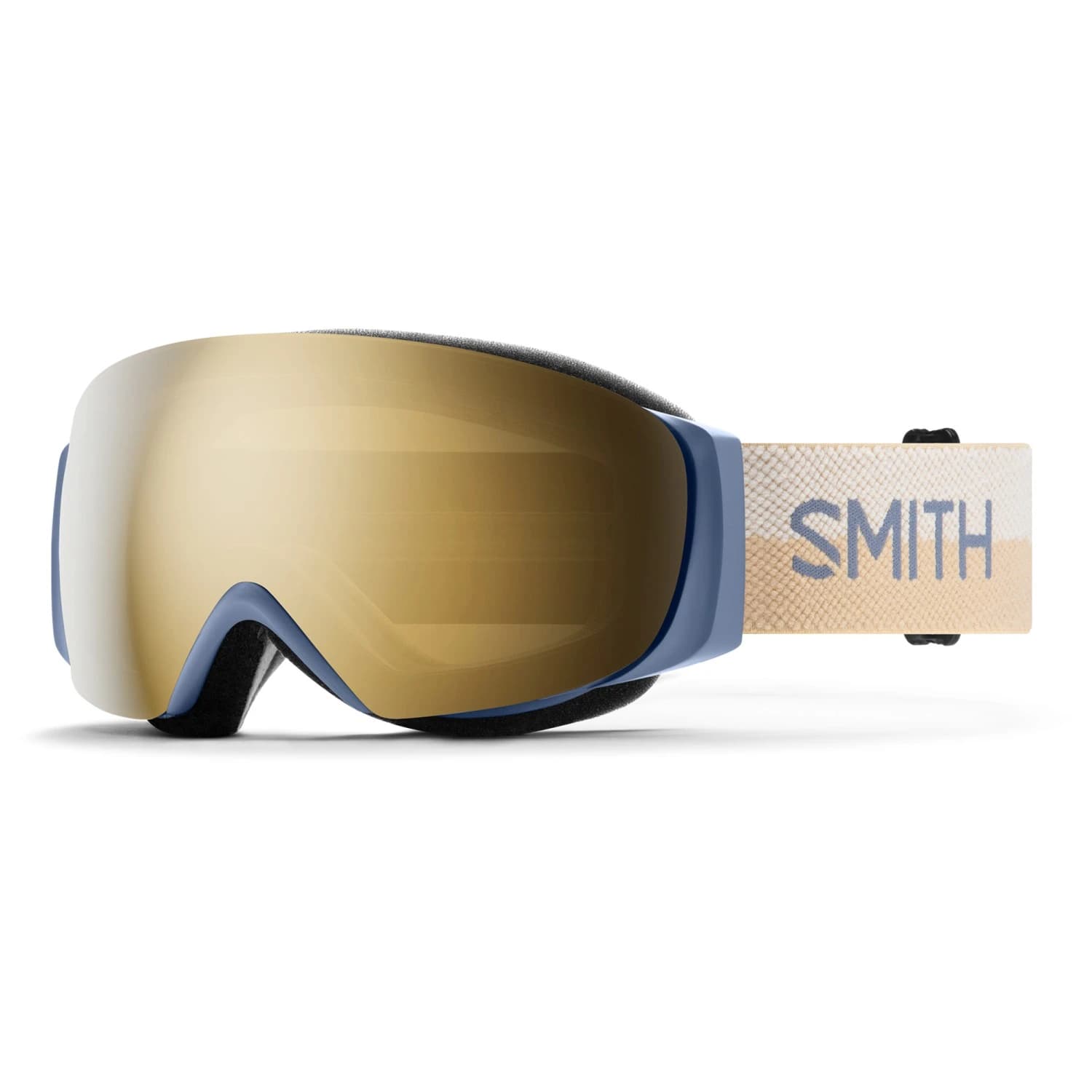 Ски маска Smith I/O Mag S Mirror S3 + Storm Blue Sensor Mirror S1 Ski goggles - Steel Blue Split / CP Sun Black Gold Mirror