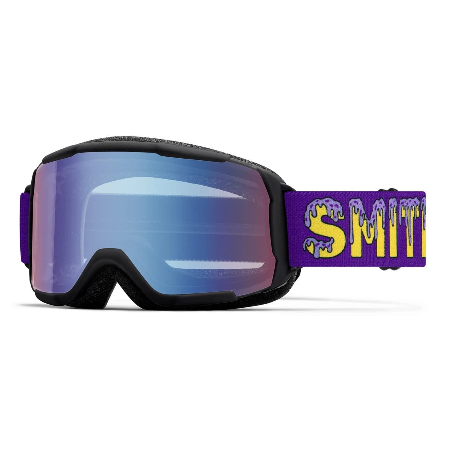 Детска ски маска Smith Kid's Daredevil Mirror S1 Antifog Ski goggles - Black Donuts / Blue Sensor Mirror