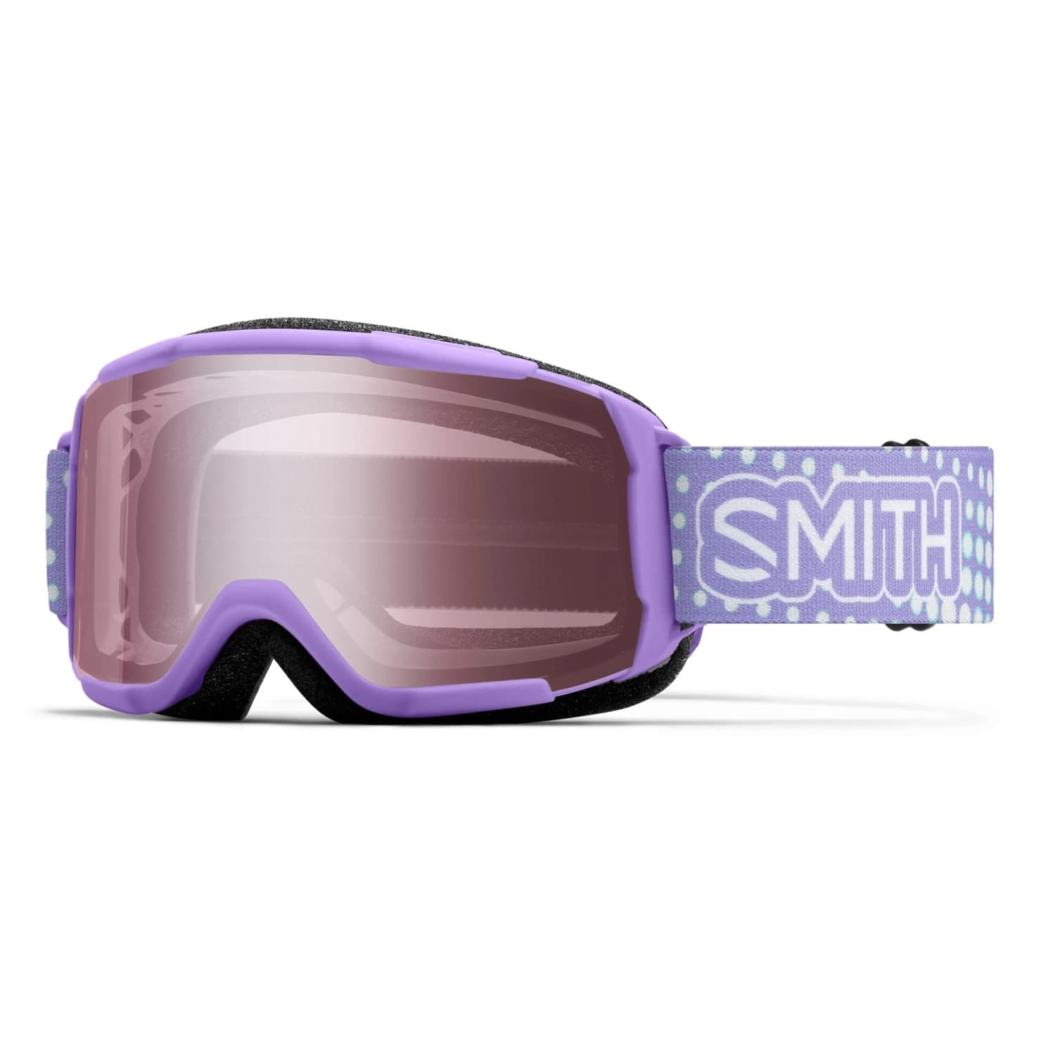Детска ски маска Smith Kid's Daredevil Mirror S2 Antifog Ski goggles - Light Lavender Dot Clouds / Ignitor Mirror