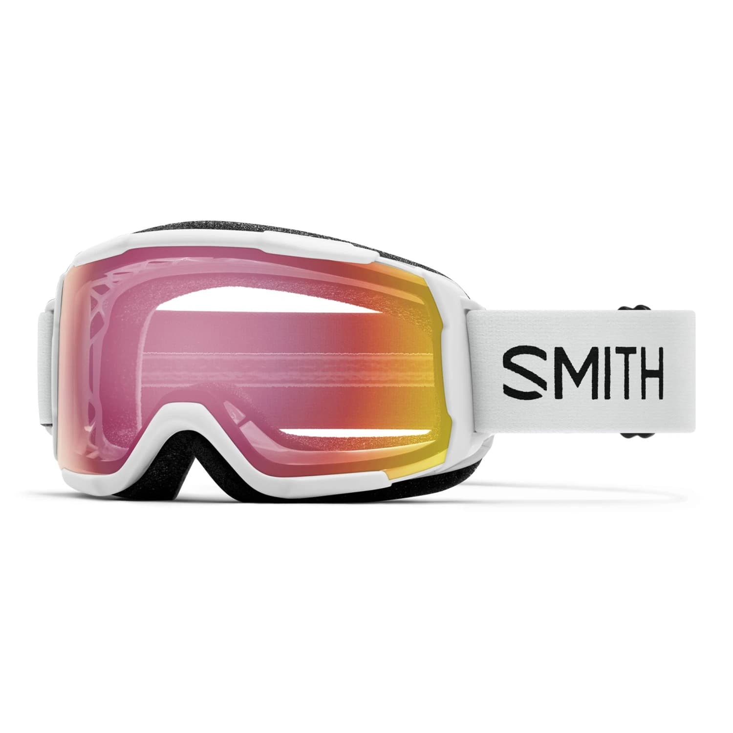 Детска ски маска Smith Kid's Grom Mirror S1 Antifog Ski goggles - White / Red Sensor Mirror