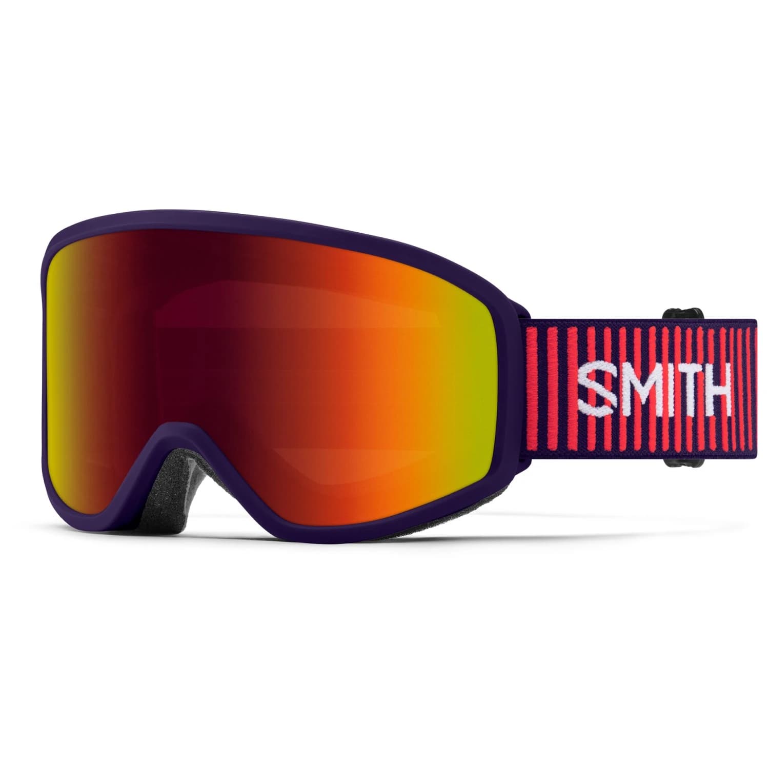 Детска ски маска Smith Kid's Reason OTG Mirror S3 Antifog Ski goggles - Deep Plum Gradient / Red SolX Mirror