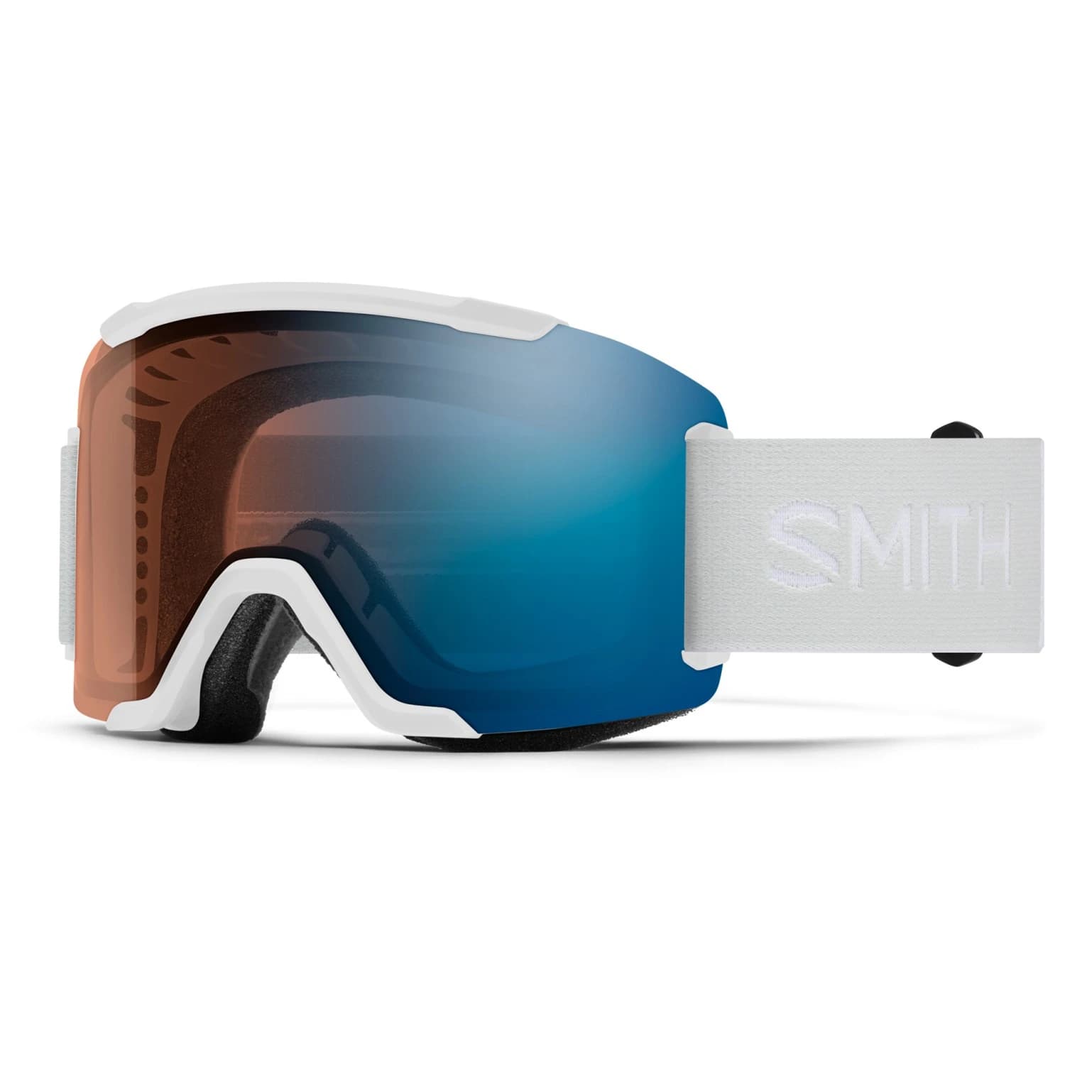Ски маска Smith Squad2 1CP Photochromic Mirror S1-3 Ski goggles - White Vapor / Blue Mirror