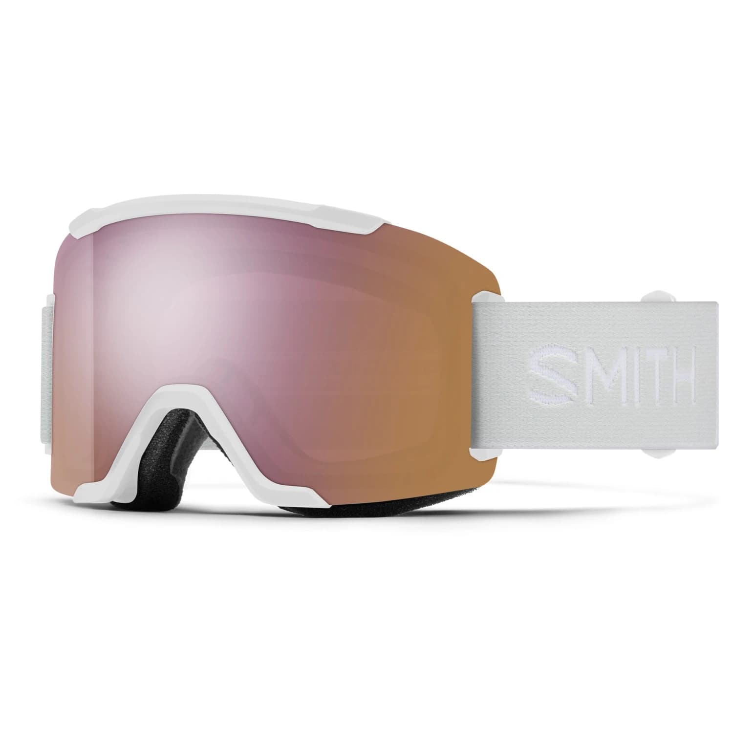 Ски маска Smith Squad2 2CP Mirror S2 + Storm Blue Sensor Mirror S1 Ski goggles - White Vapor / CP Everyday Rose Gold Mirror