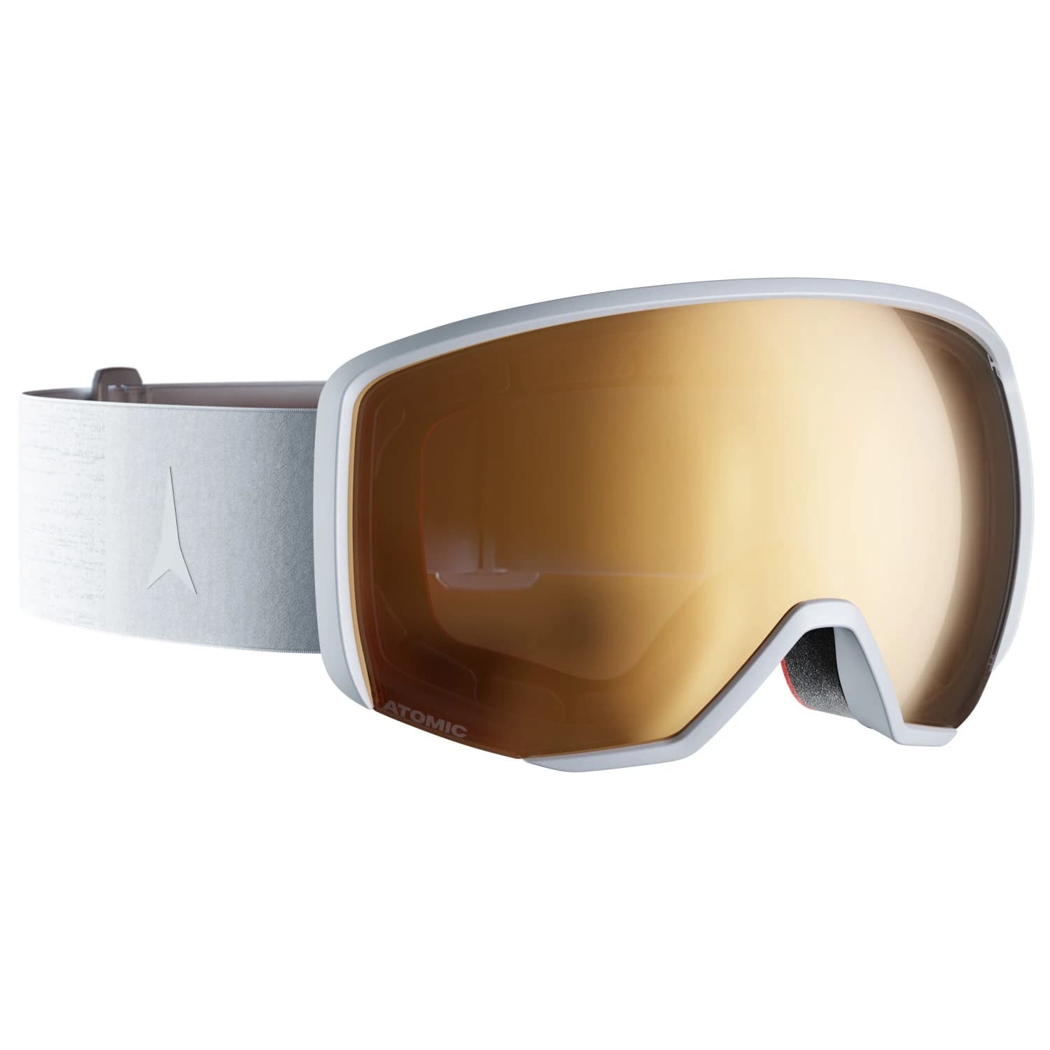 Ски маска Atomic Revent L HD Photochromic S1-3 Ski goggles - Off White / Amber Gold HD Photo