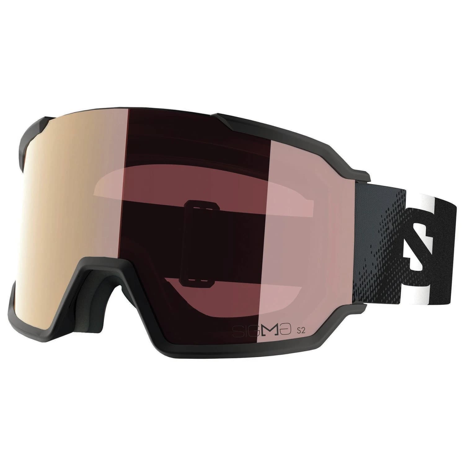 Ски маска Salomon S/View 3 Sigma S2 Ski goggles - Black / Copper