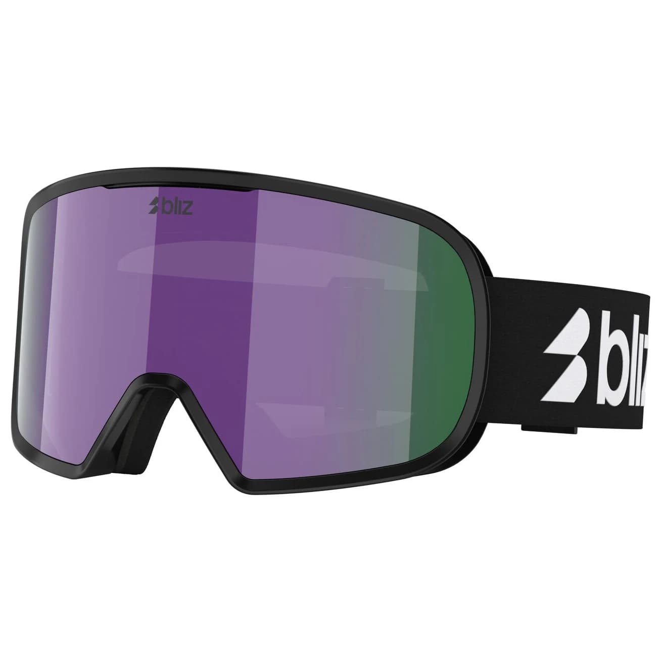 Ски маска Bliz G002S S3 Ski goggles - Matte Black / Brown with Purple Multi