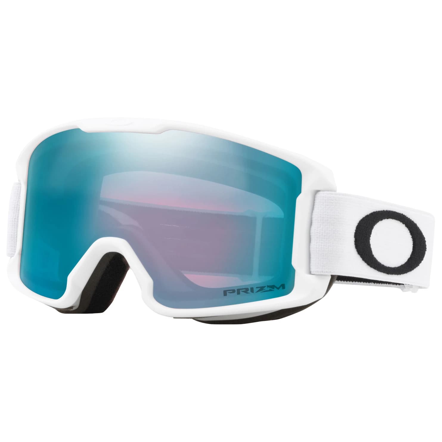 Ски маска Oakley Line Miner Prizm S3 Ski goggles - Matte White / Prizm Sapphire Iridium