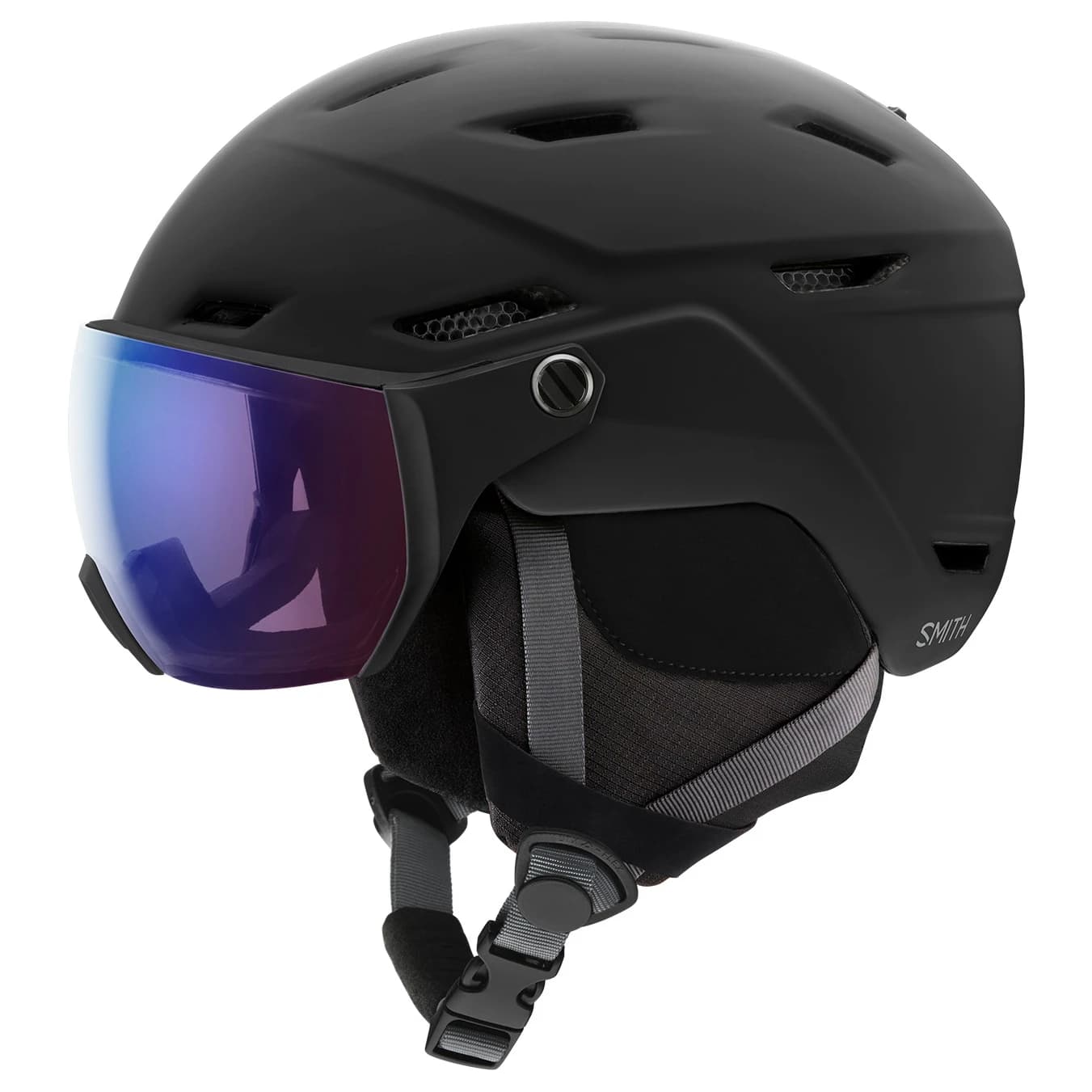 Ски каска Smith Survey Photochromic S1-S2 (VLT 30-50%) Ski helmet - Matte Black / Photochromic Rose Flash