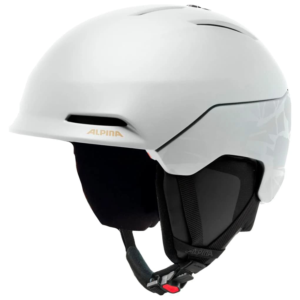 Ски каска Alpina Nax Ski helmet - White Camo Matt