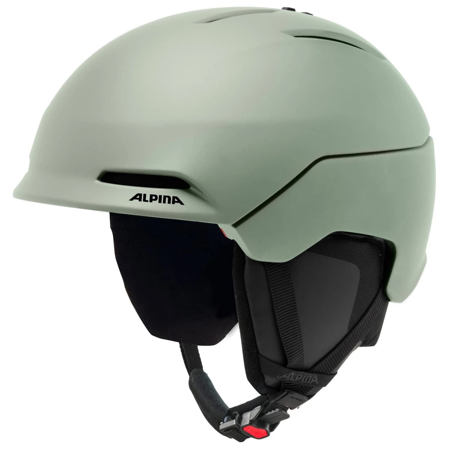 Ски каска Alpina Nax Ski helmet - Willow Green Matt