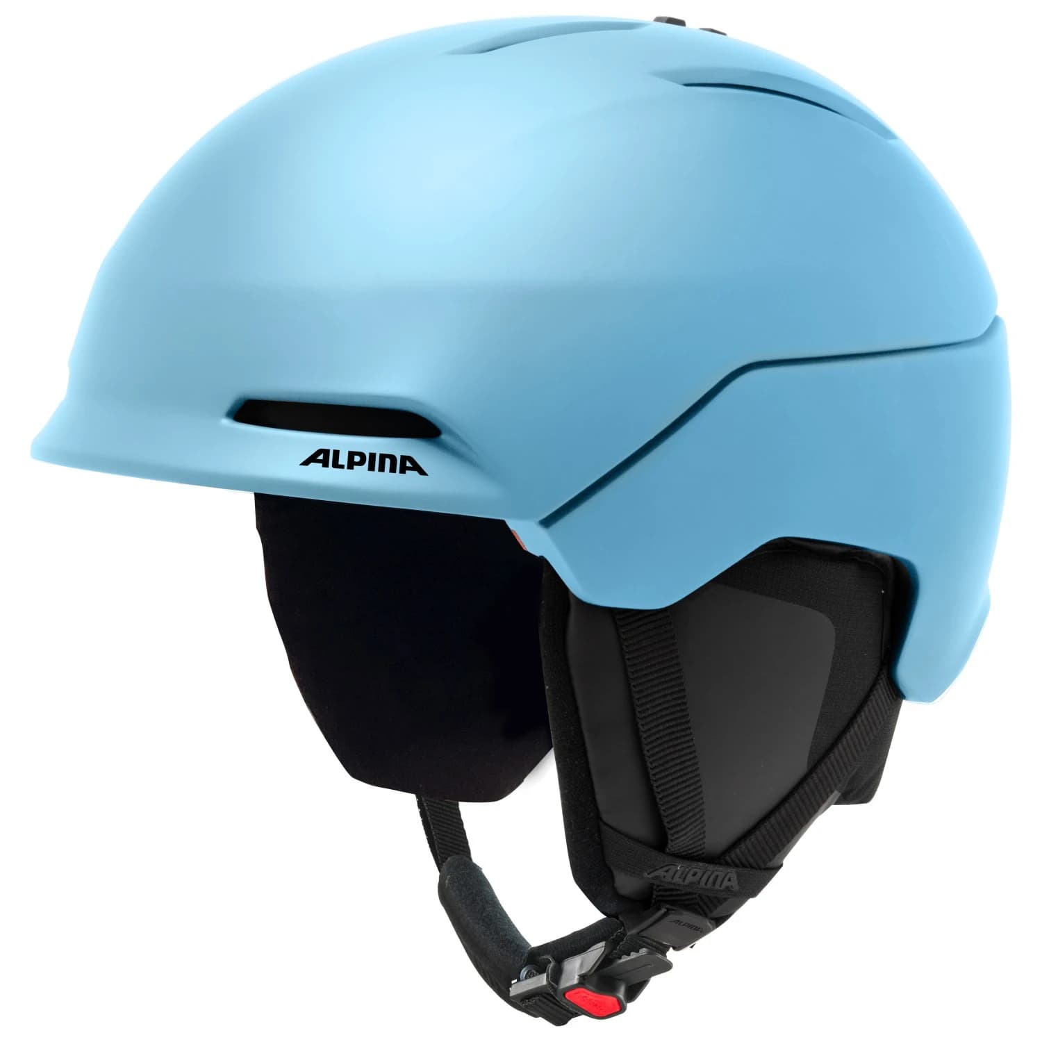 Ски каска Alpina Nax Ski helmet - Smoke / Blue Matt