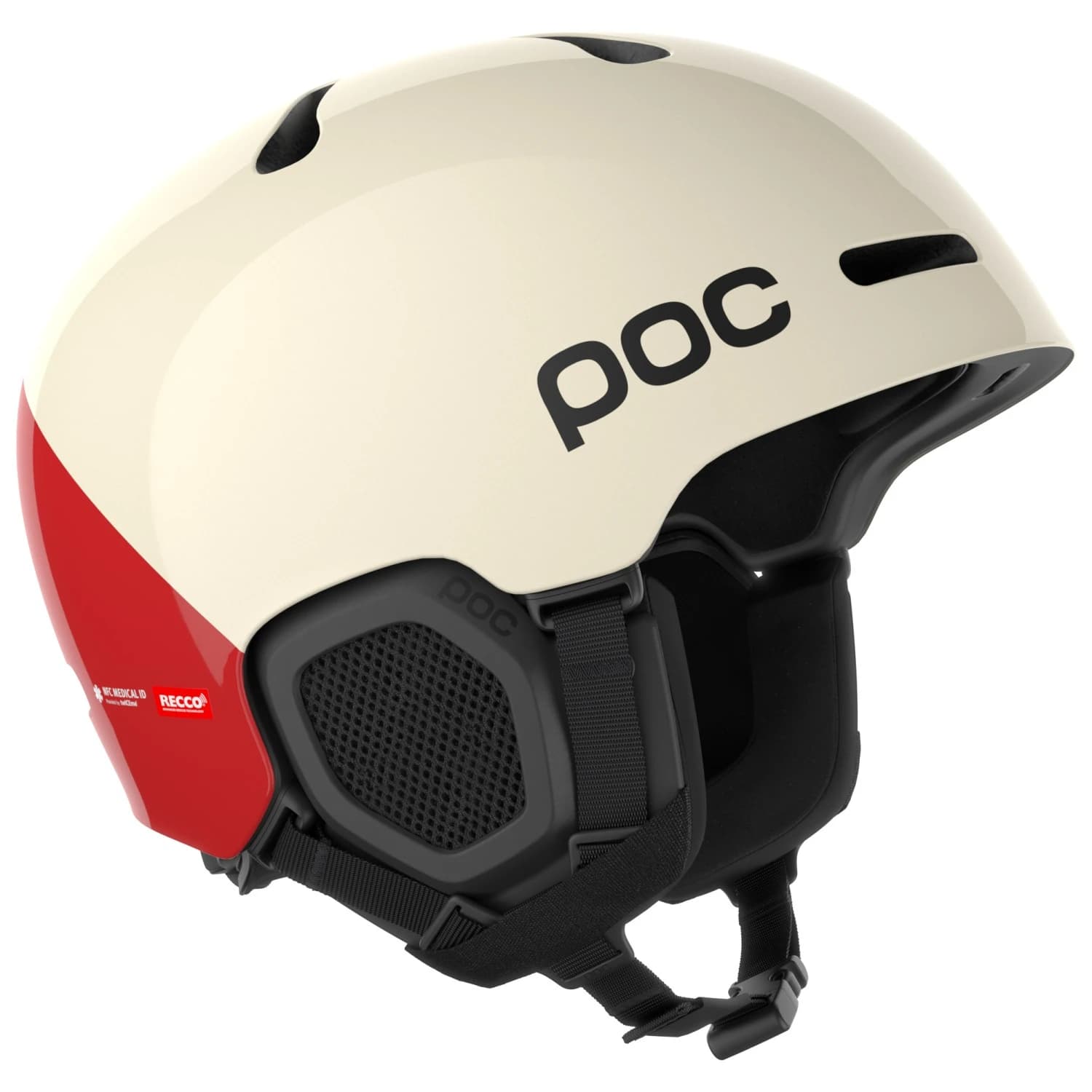 Ски каска Poc Fornix BC Ski helmet - Rouge / Blanc