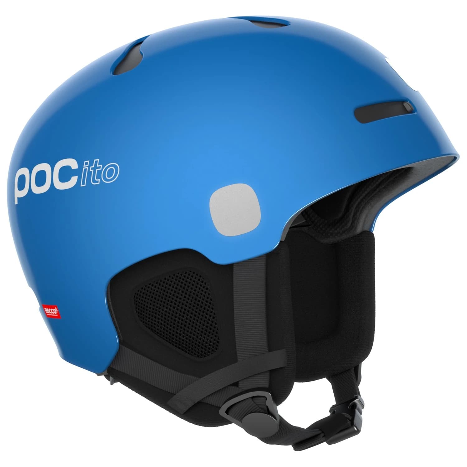 Детска ски каска POC Kid's POCito Auric Cut MIPS Ski helmet - Fluorescent Blue