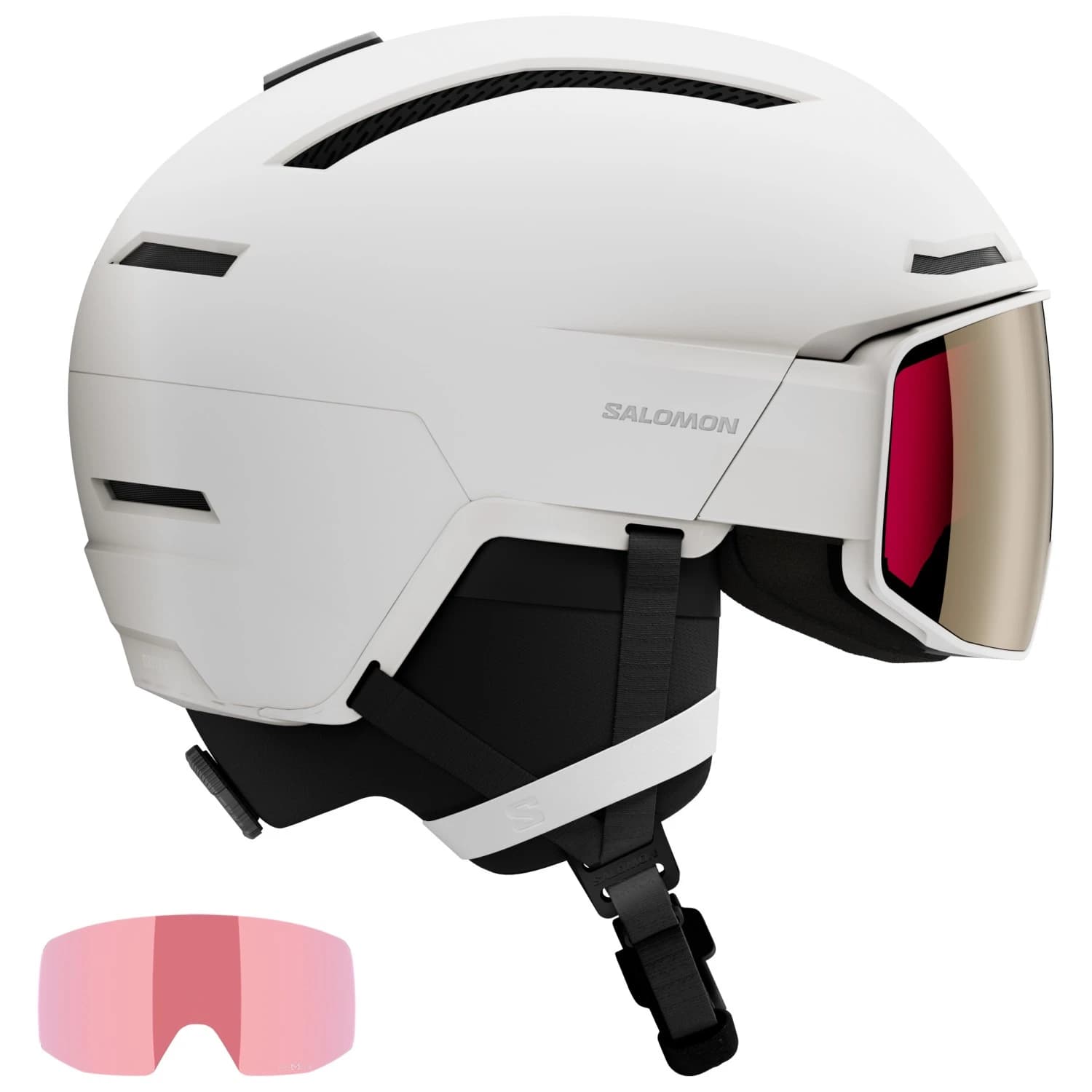 Ски каска Salomon Driver Prime Sigma Plus Mips C3 (13%) + C2 (35%) Ski helmet - White