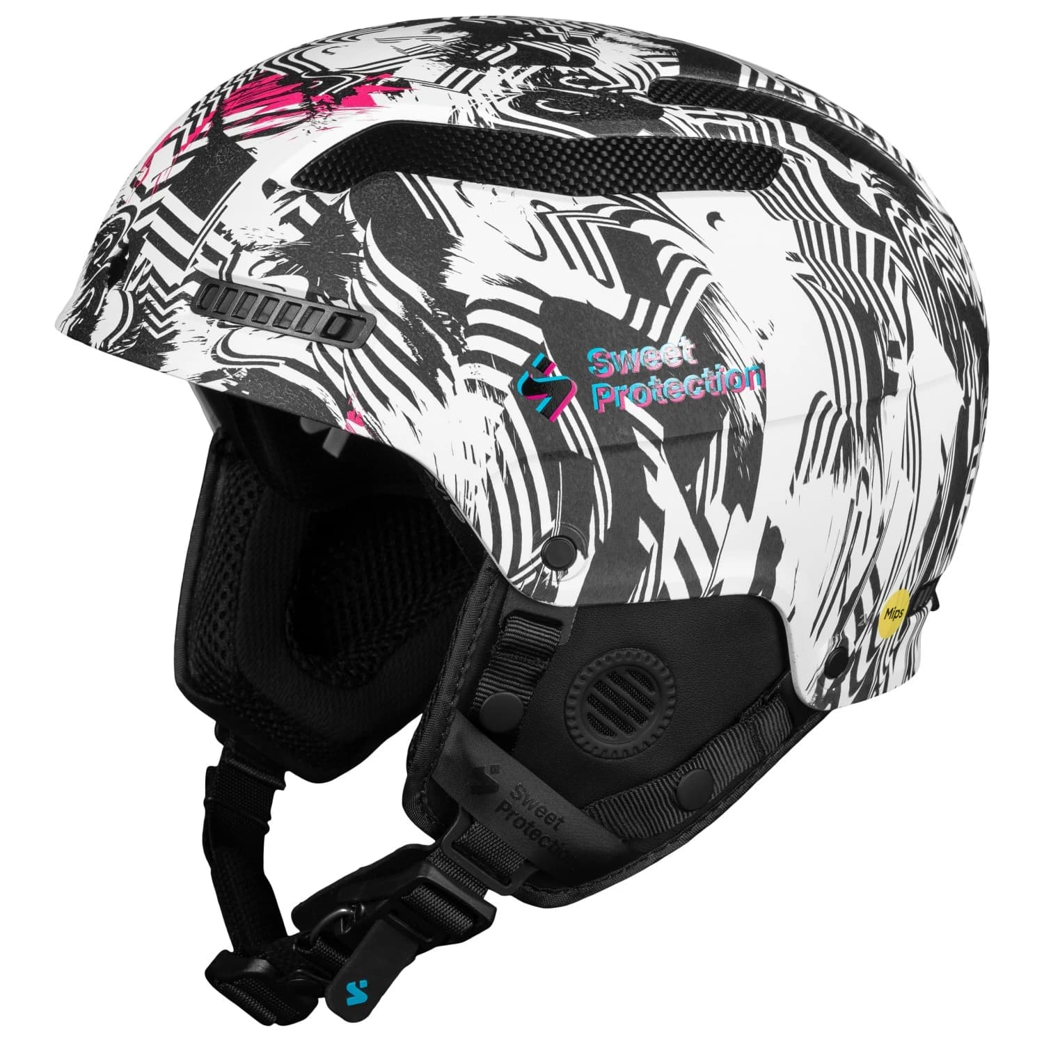 Мъжка ски каска Sweet protection Trooper 2Vi MIPS Block Party Helmet Ski helmet - Block Party