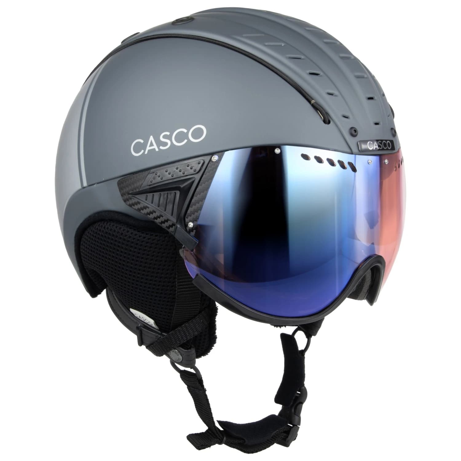 Ски каска Casco SP-2 Photomatic Fragment S1-2 (VLT 22-54%) Ski helmet - Graphite Grey