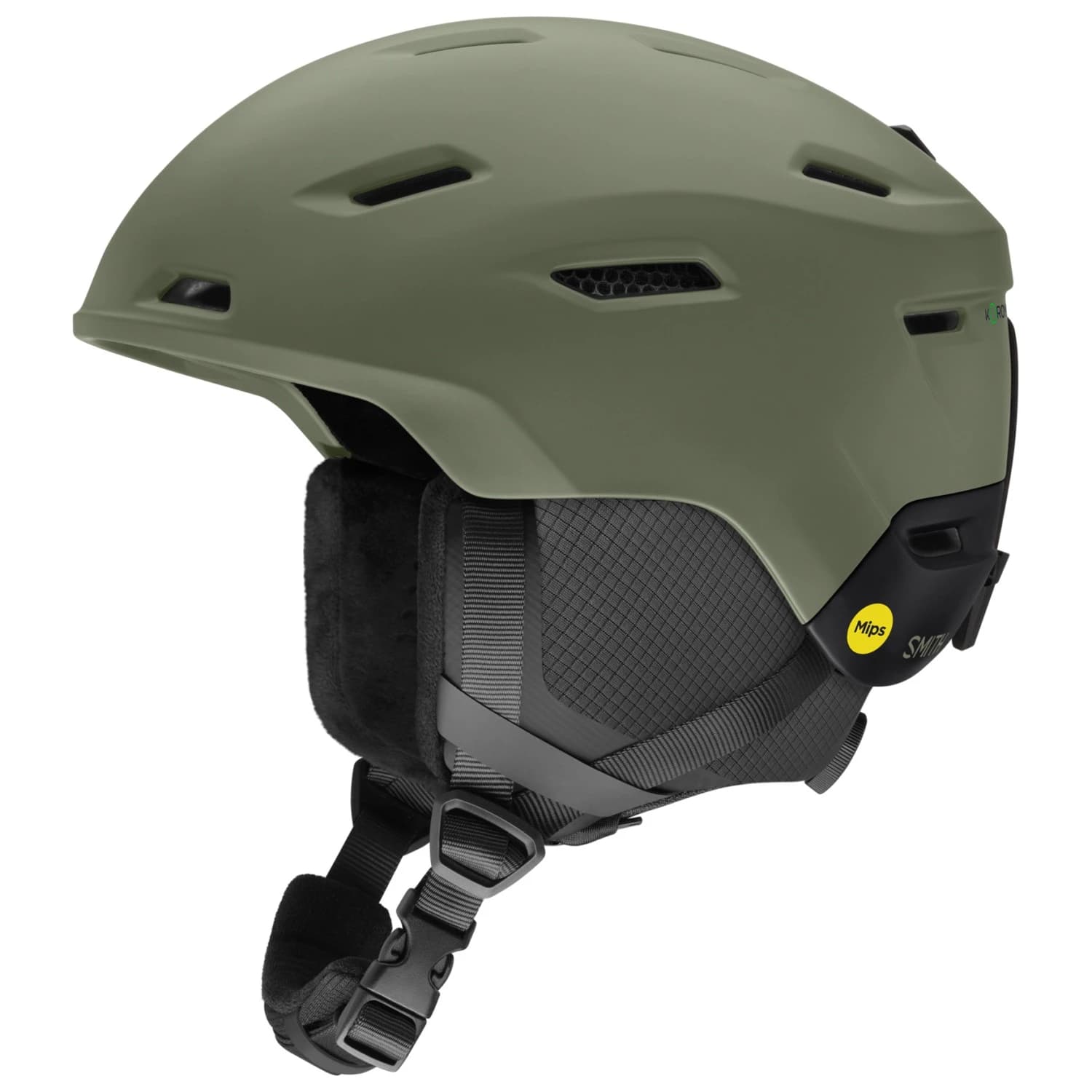 Ски каска Smith Descend MIPS Ski helmet - Matte Fatigue Green / Black