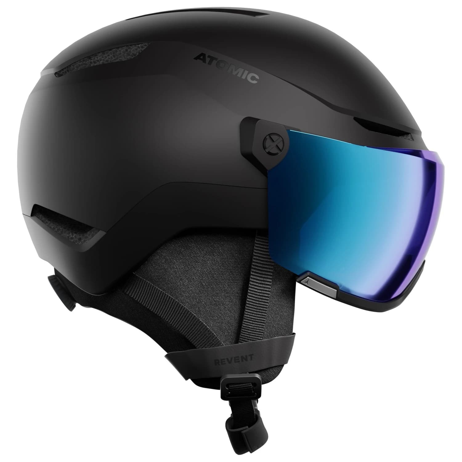 Ски каска Atomic Revent Visor Stereo S2 Ski helmet - Black / Blue Stereo