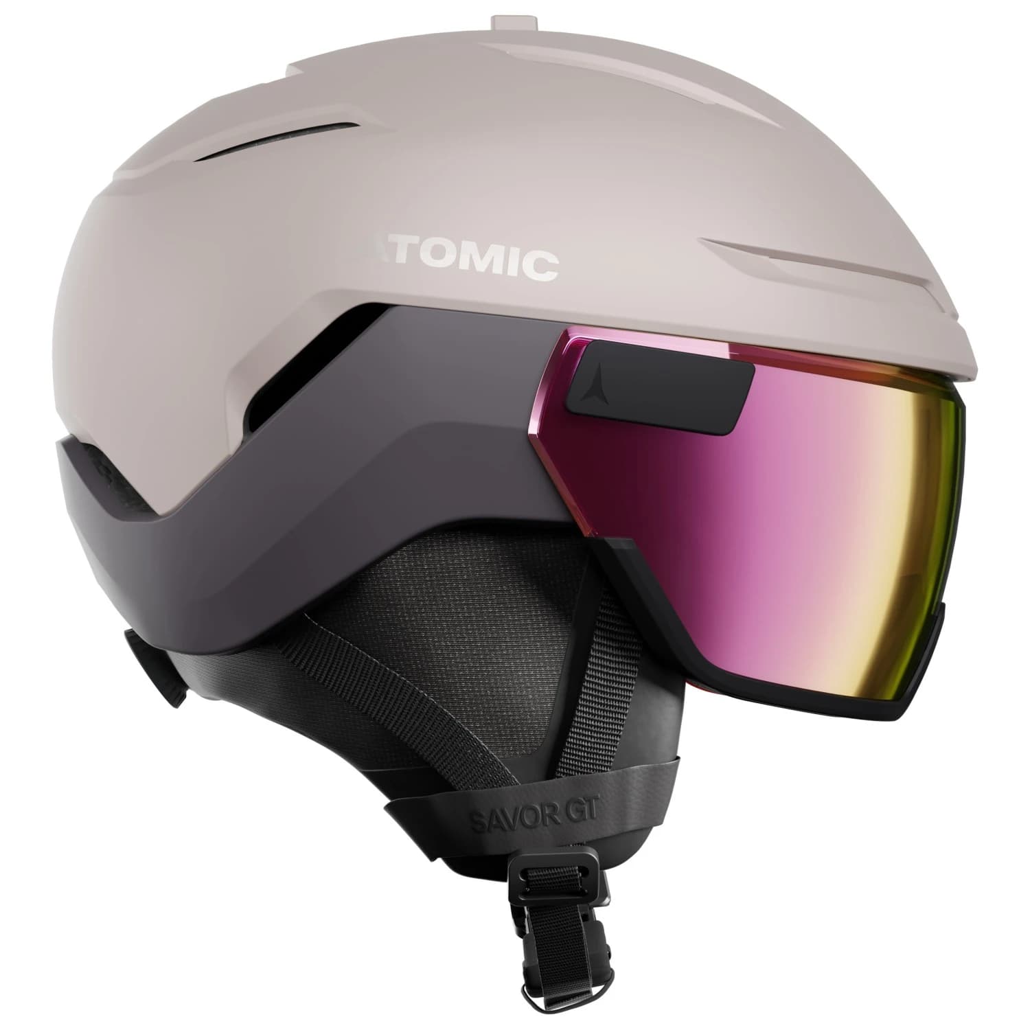 Ски каска Atomic Savor GT Visor HD S2 Ski helmet - Dust / Pink Copper HD