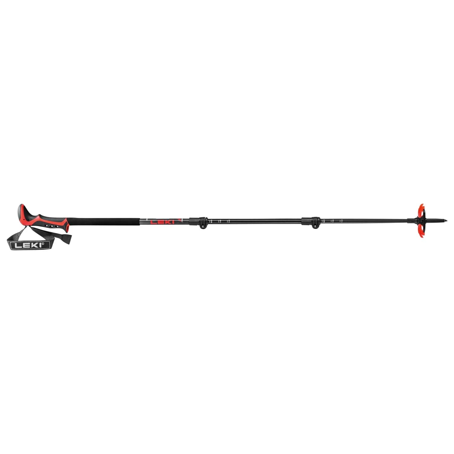 Щеки за ски-туринг Leki Haute Route 3 Ski touring poles - Dark Anthracite / Dark Red / Black