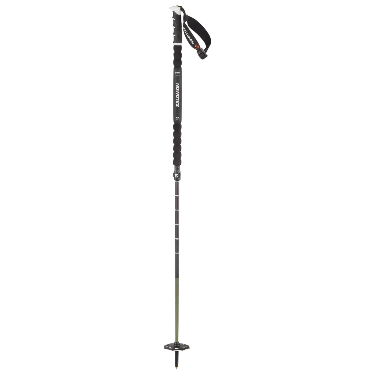 Ски щеки Salomon Steep Prime Vario S3 Ski poles - Black / White