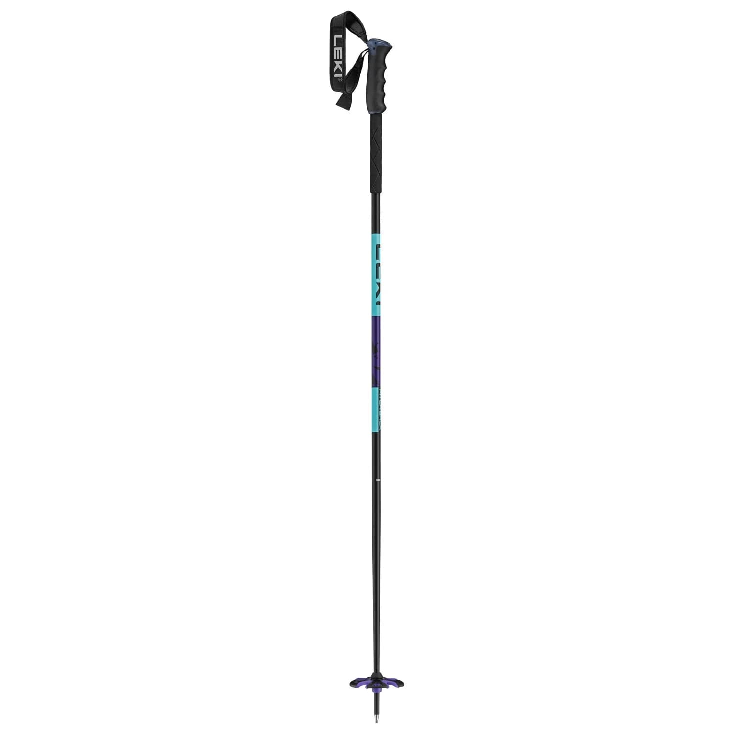 Ски щеки Leki Pitch Back Ski poles - Black / Mint / Bright Violet