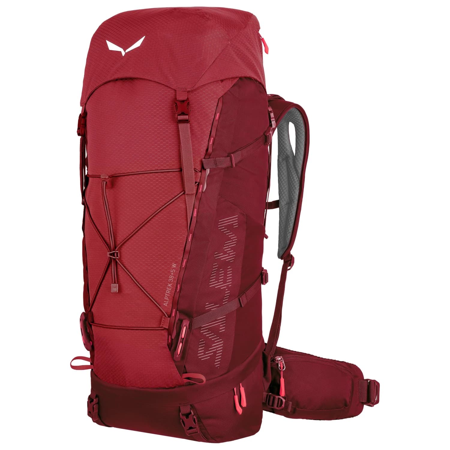 Дамска туристическа раница Salewa Women's Alptrek 38 Walking backpack - Pompeian Red / Syrah