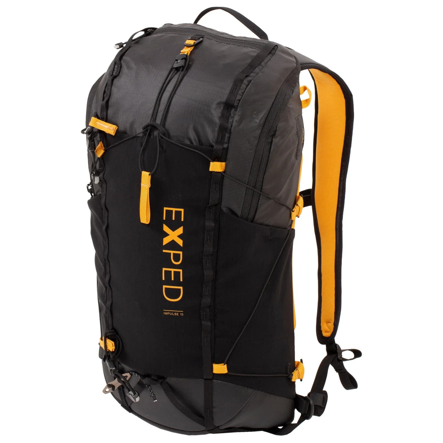Туристическа раница Exped Impulse 15 Walking backpack - Black