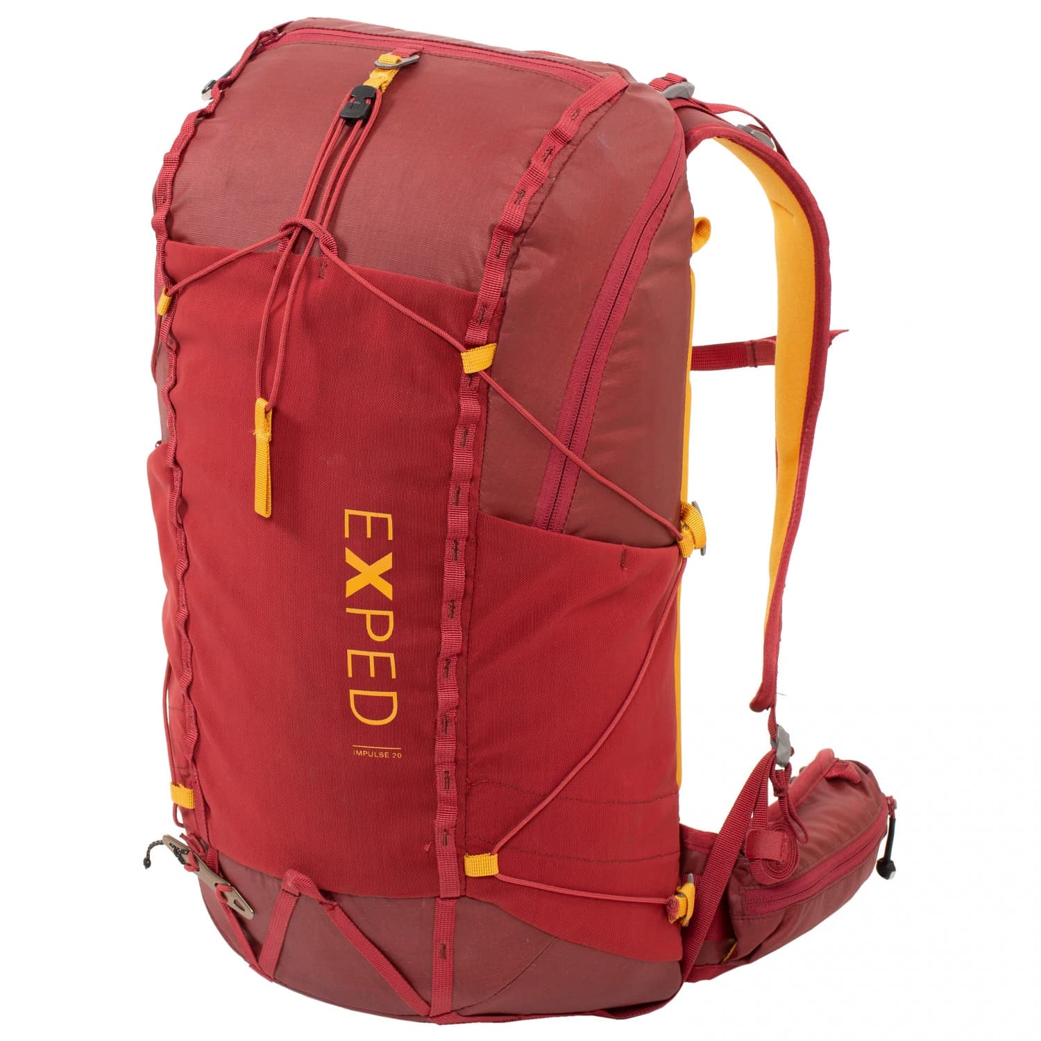 Туристическа раница Exped Impulse 20 Walking backpack - Burgundy