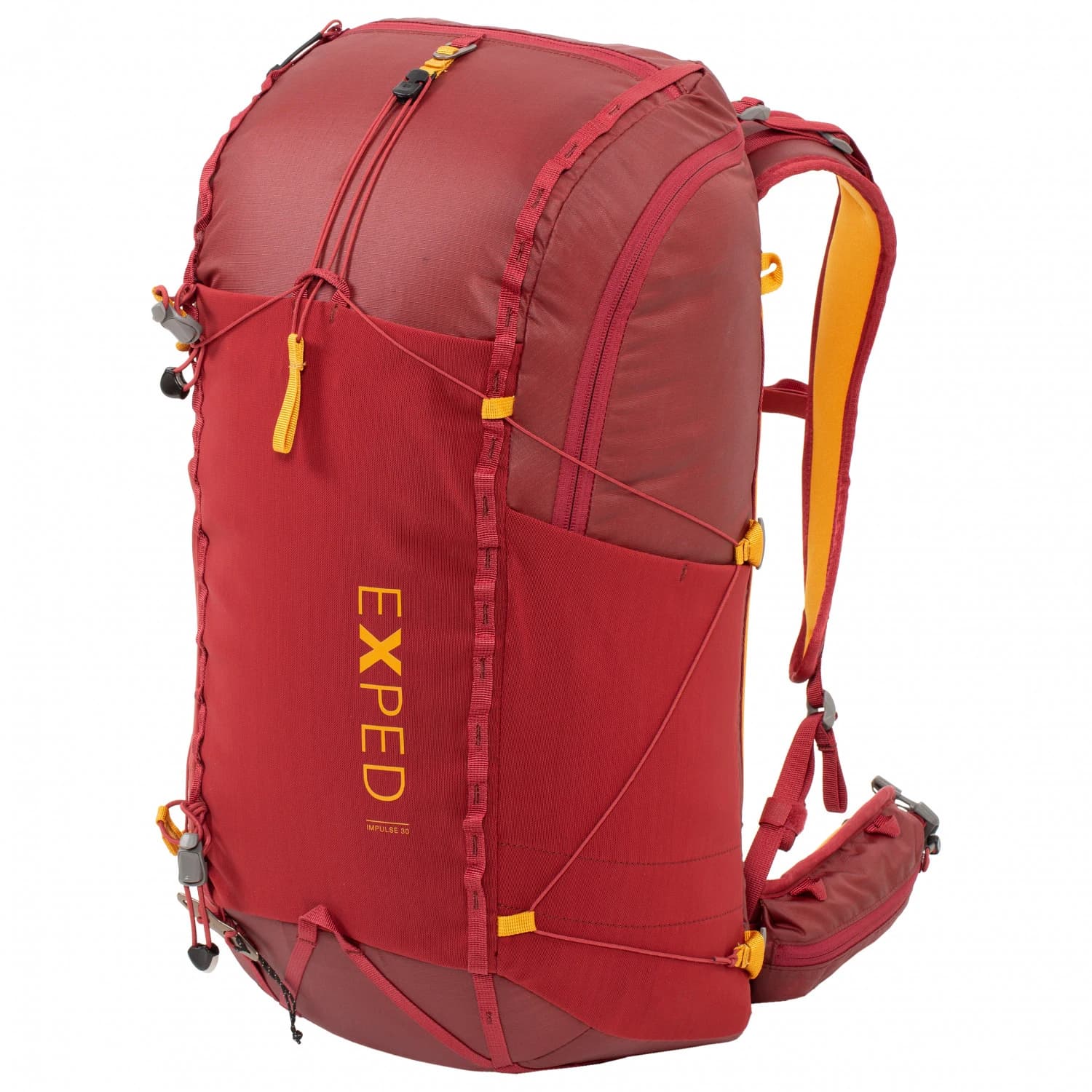 Туристическа раница Exped Impulse 30 Walking backpack - Burgundy