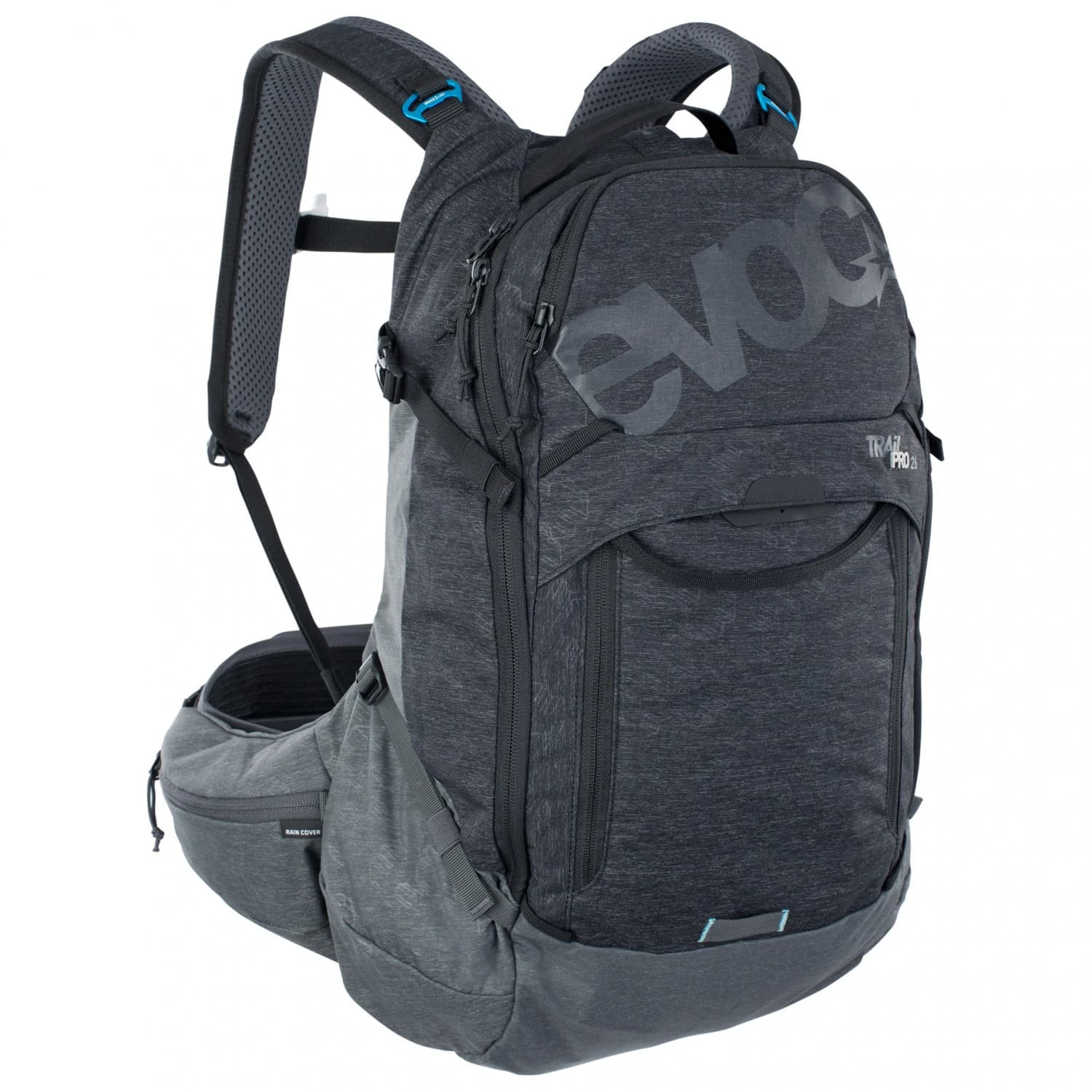 Раница за колоездене Evoc Trail Pro 26 Cycling backpack - Black / Carbon Grey