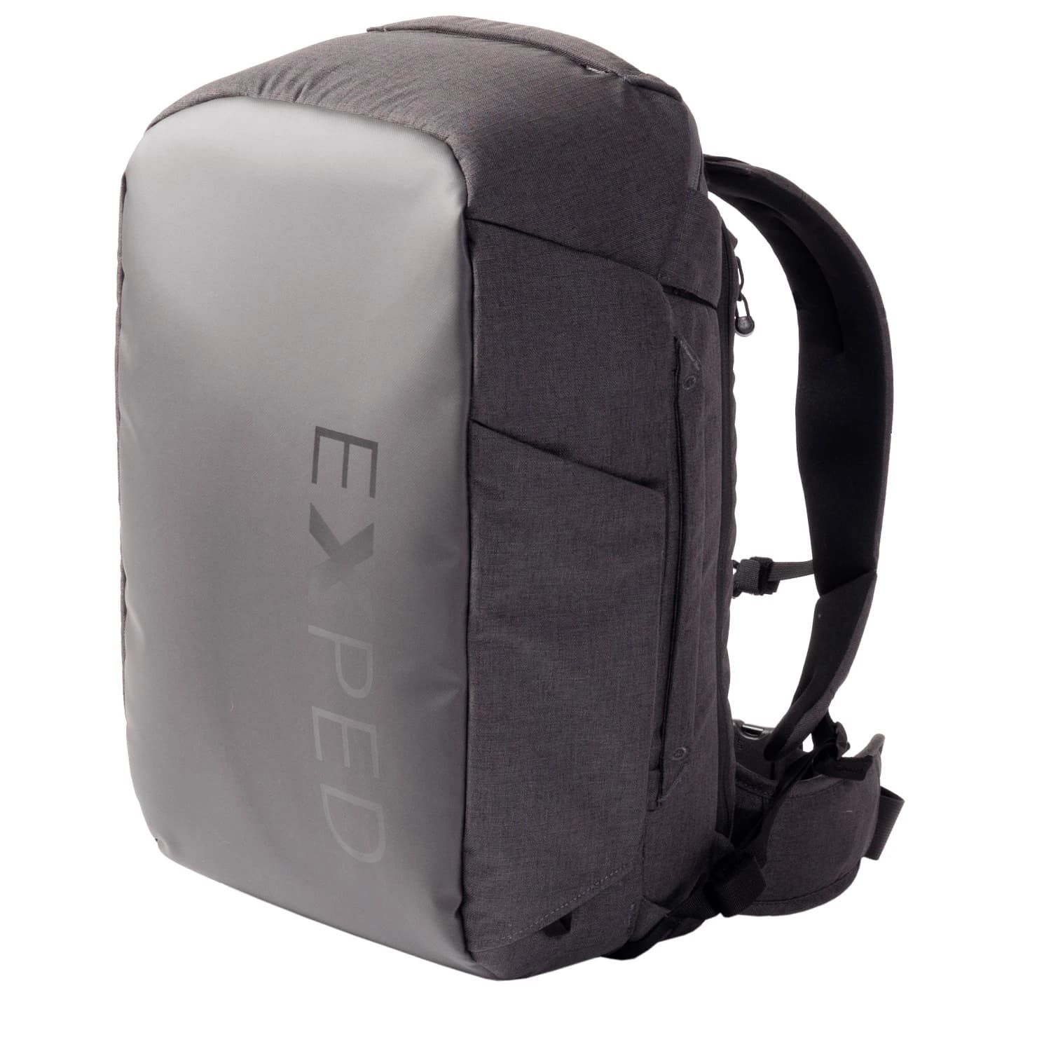 Пътна раница Exped Cruiser 45 Travel backpack - Black Melange