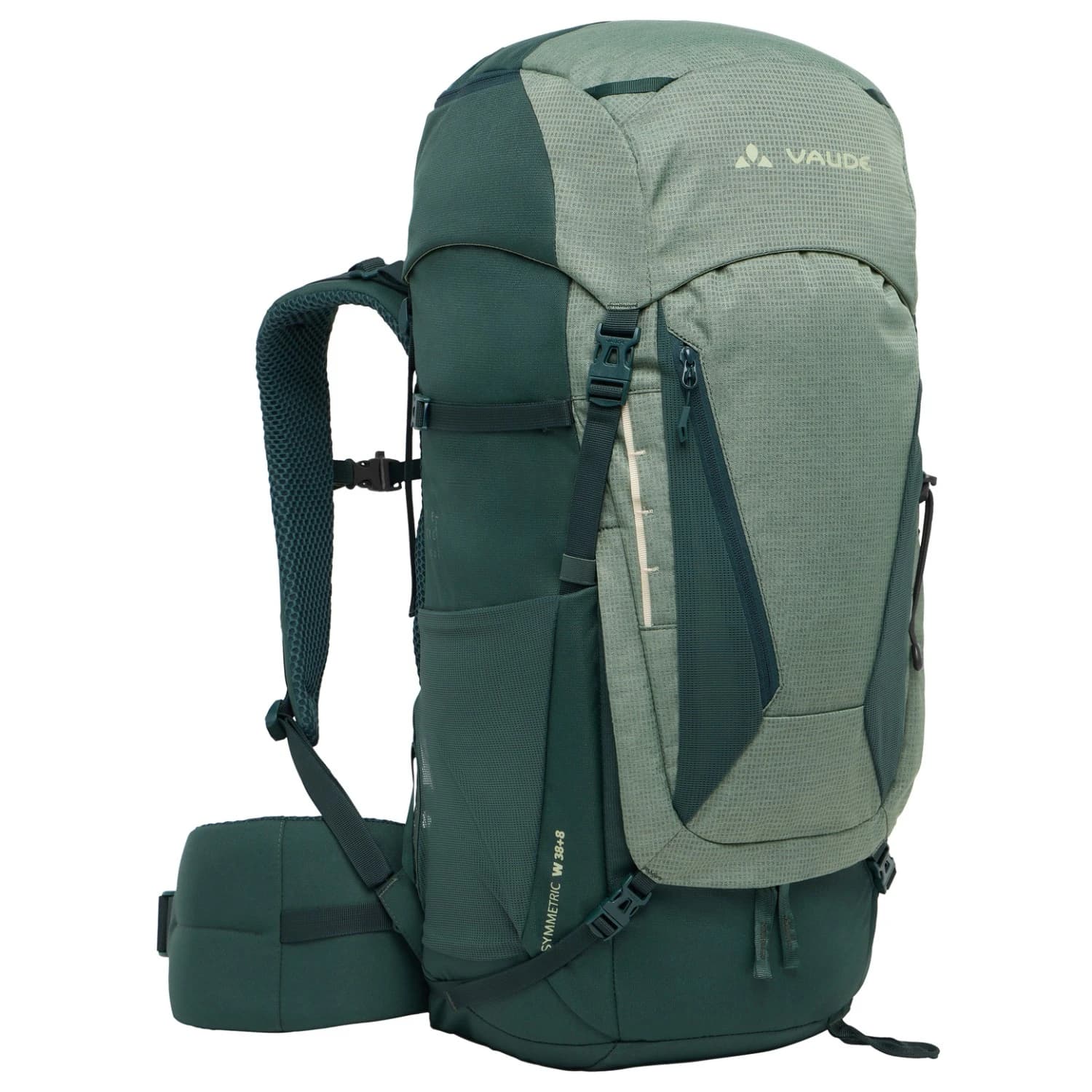 Дамска алпийска раница Vaude Women's Asymmetric 38+8 Mountaineering backpack - Agave