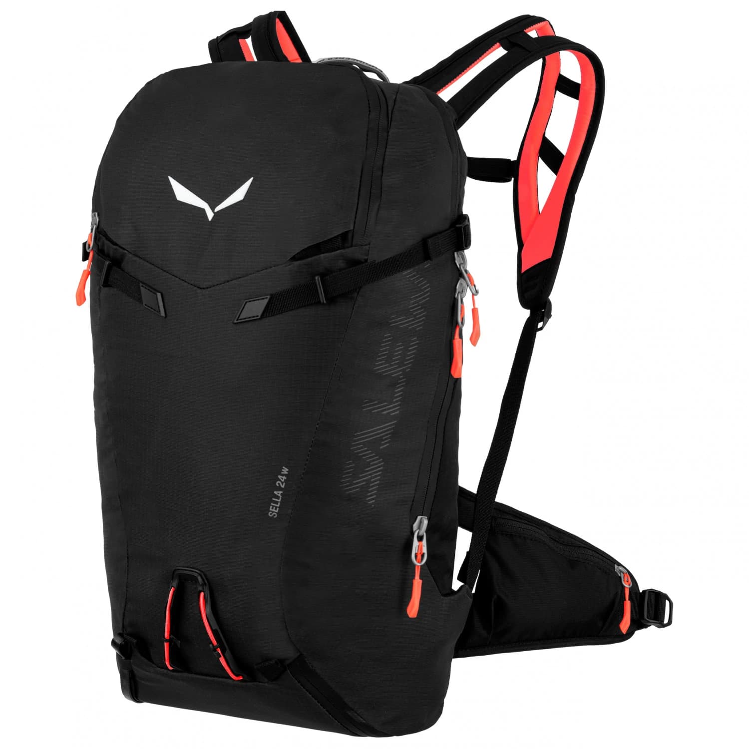 Дамска раница за ски-туринг Salewa Women's Sella 24 Ski touring backpack - Black Out